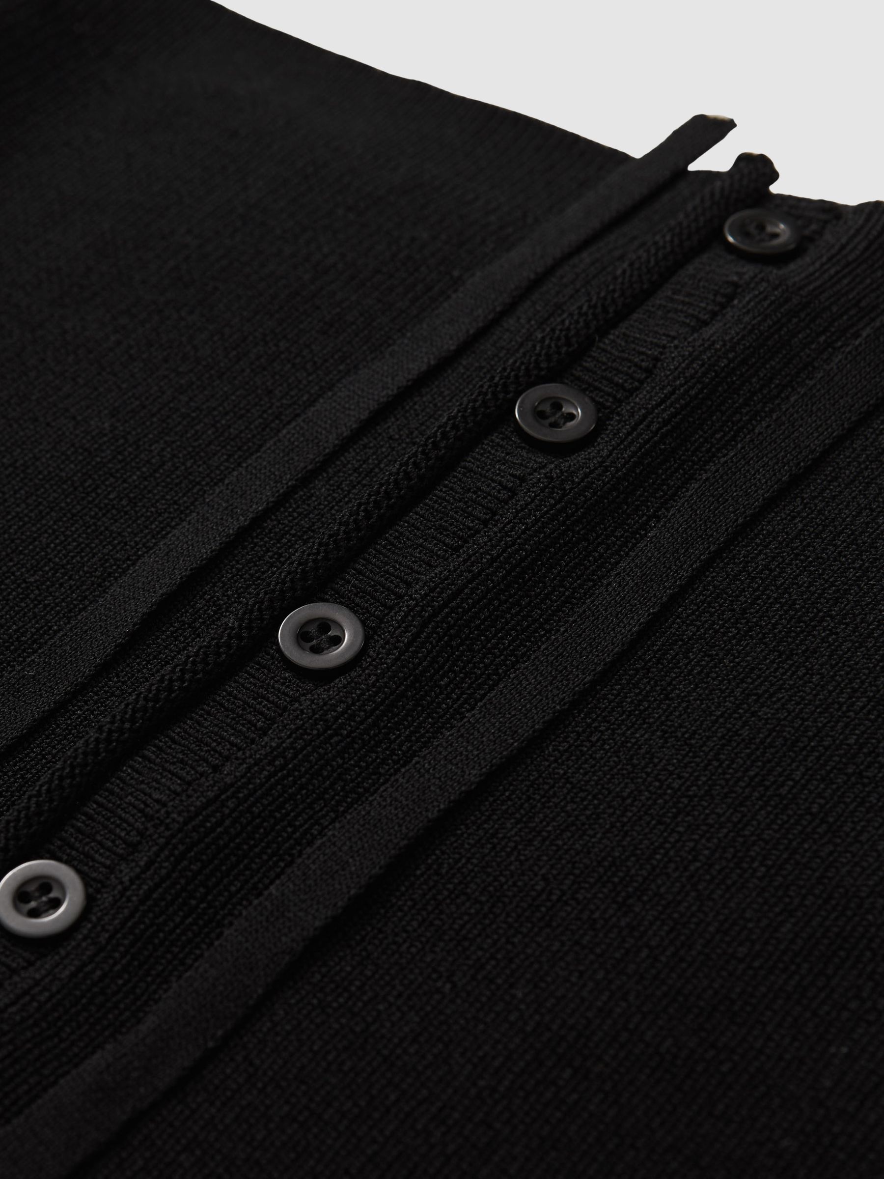 100% Cotton Jumper in Black - Image 5 of 5