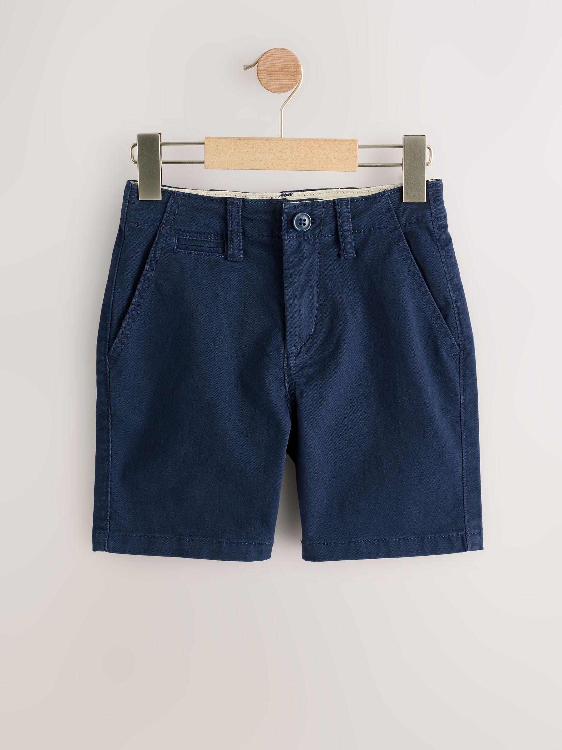 Blue Relaxed Chinos Shorts - Image 5 of 9
