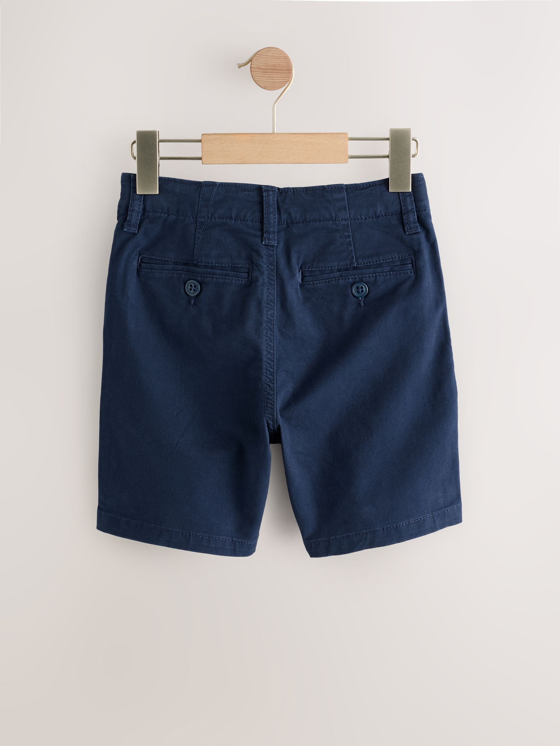 Blue Relaxed Chinos Shorts - Image 6 of 9