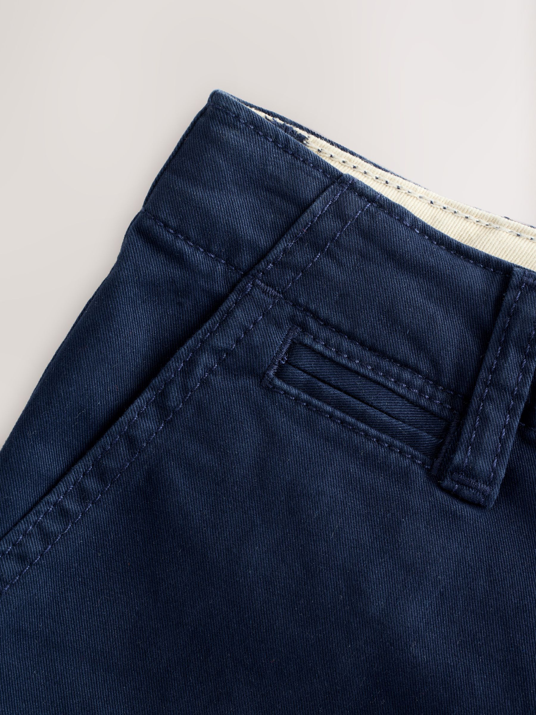 Blue Relaxed Chinos Shorts - Image 8 of 9
