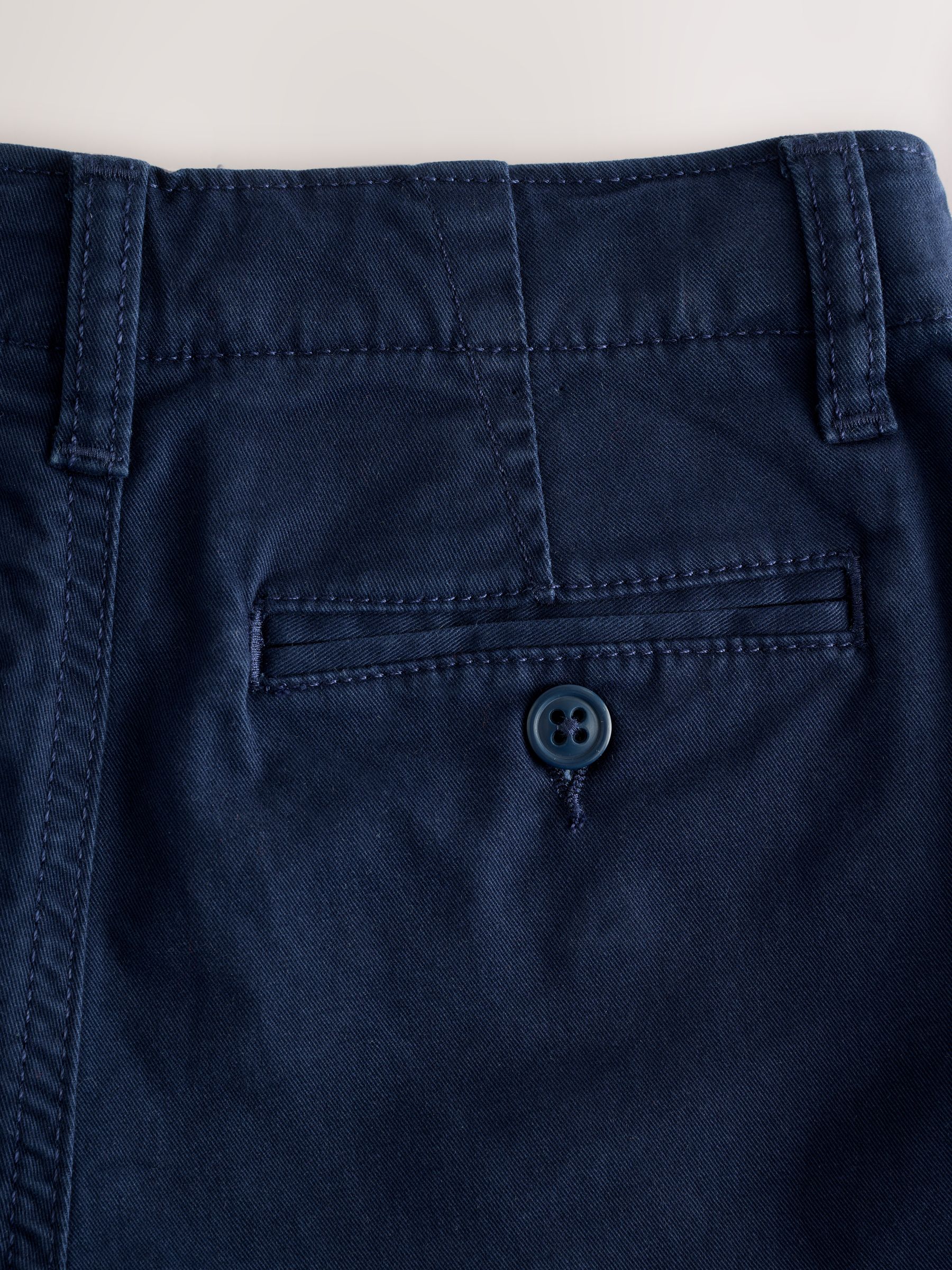 Blue Relaxed Chinos Shorts - Image 9 of 9