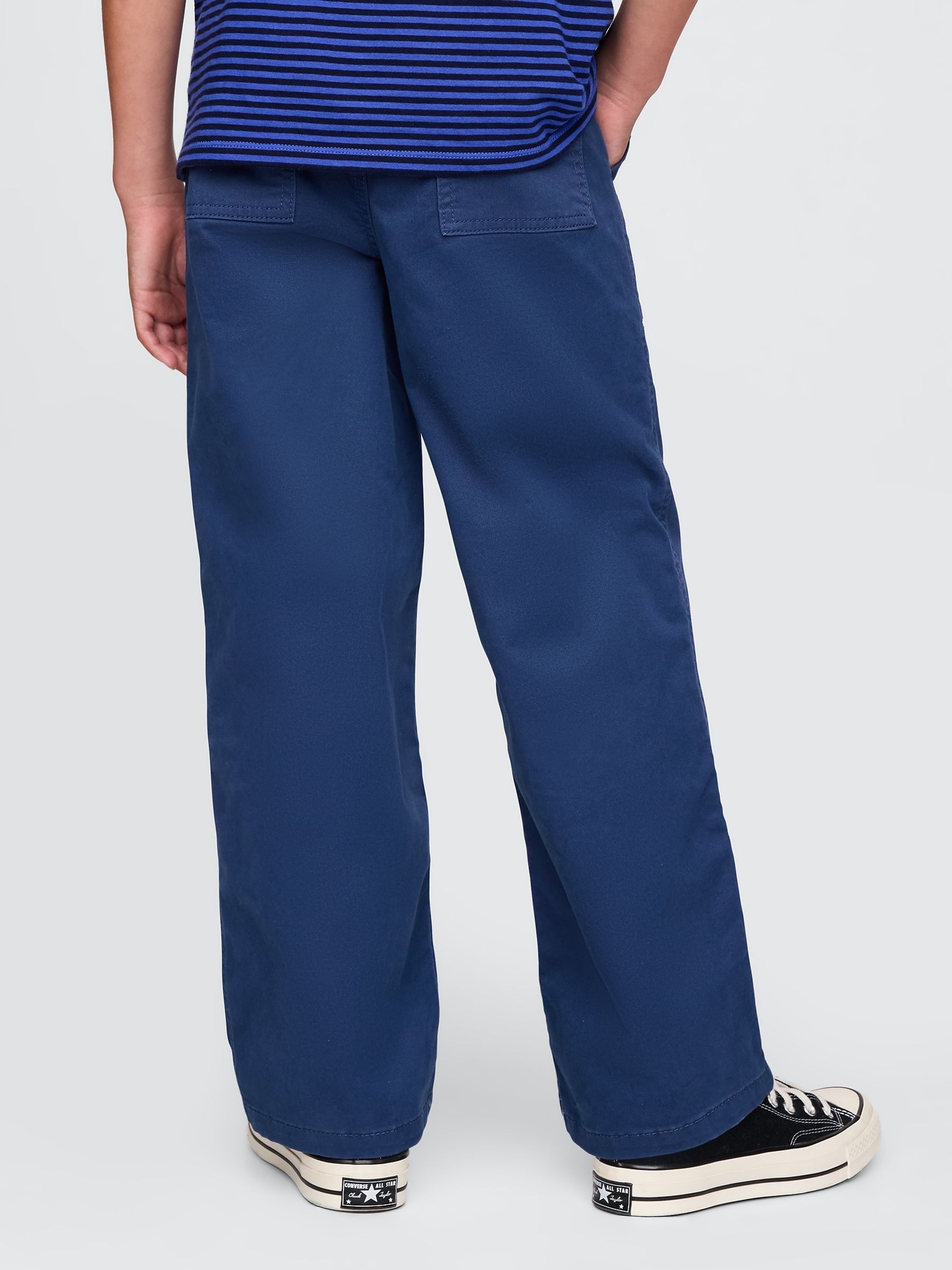 Blue UltraSoft Easy Chinos (4-13yrs) - Image 2 of 5