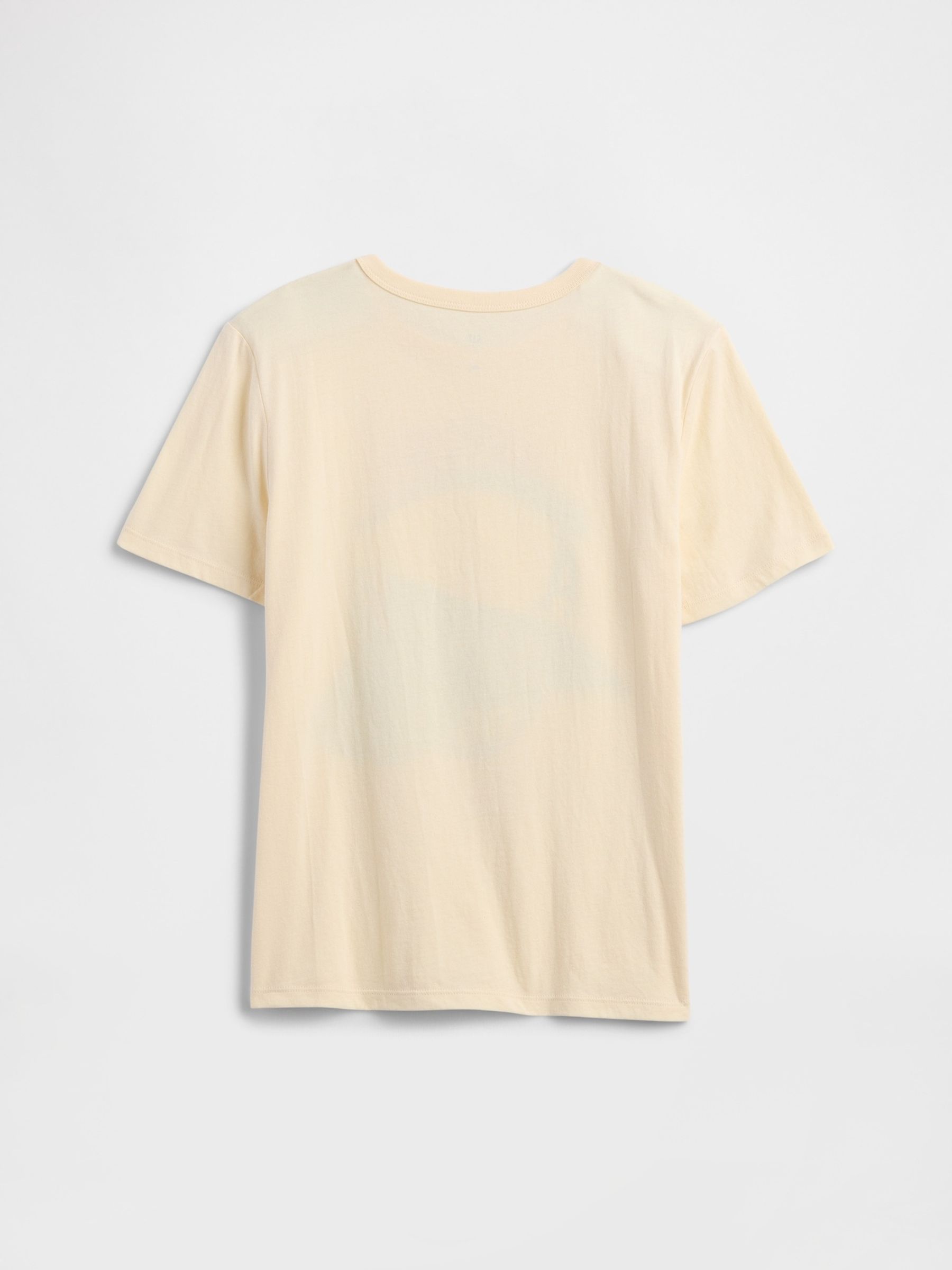 Cream Graphic T-Shirt - Image 2 of 2