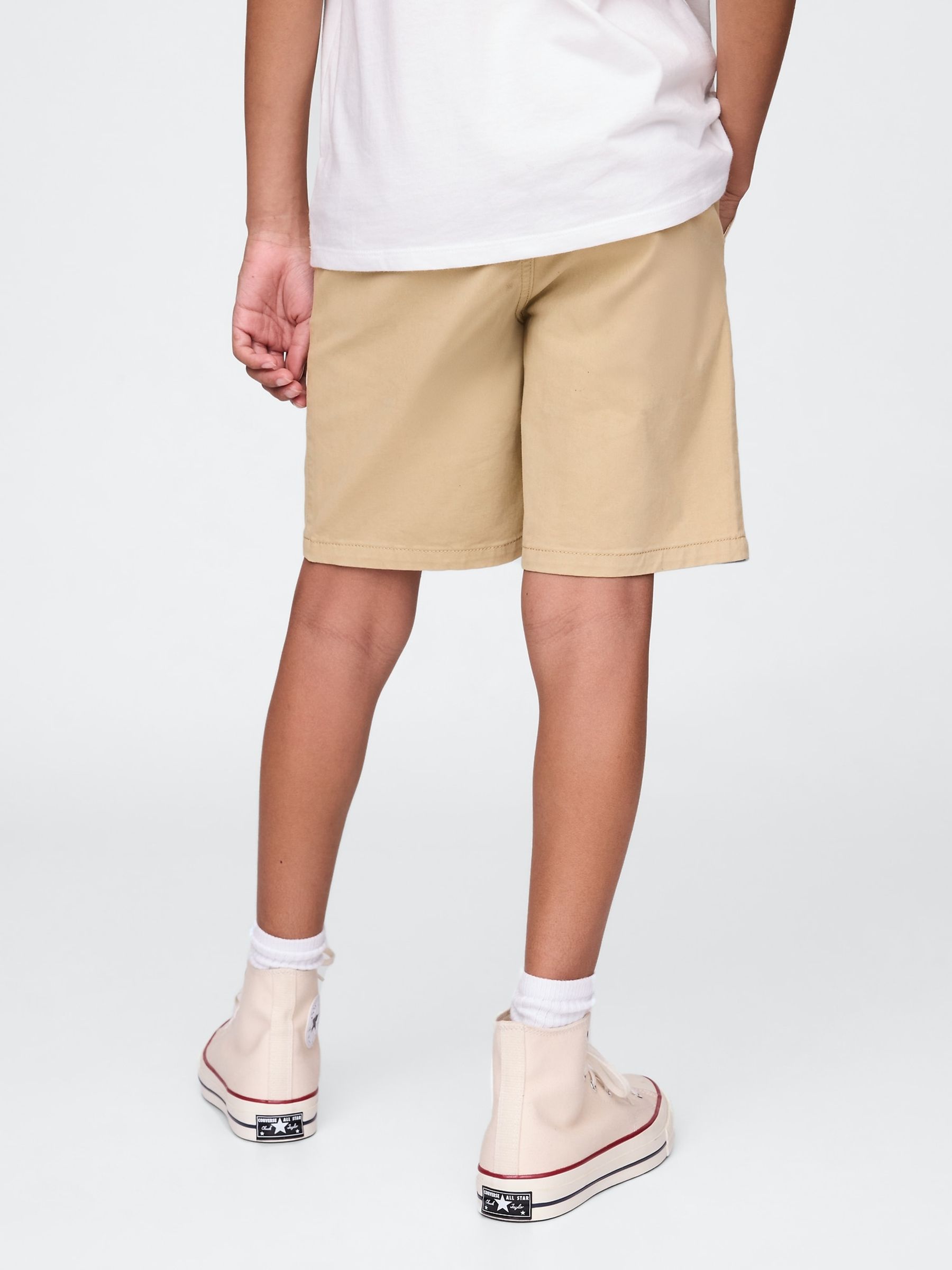 Beige Relaxed Chinos Shorts - Image 2 of 5