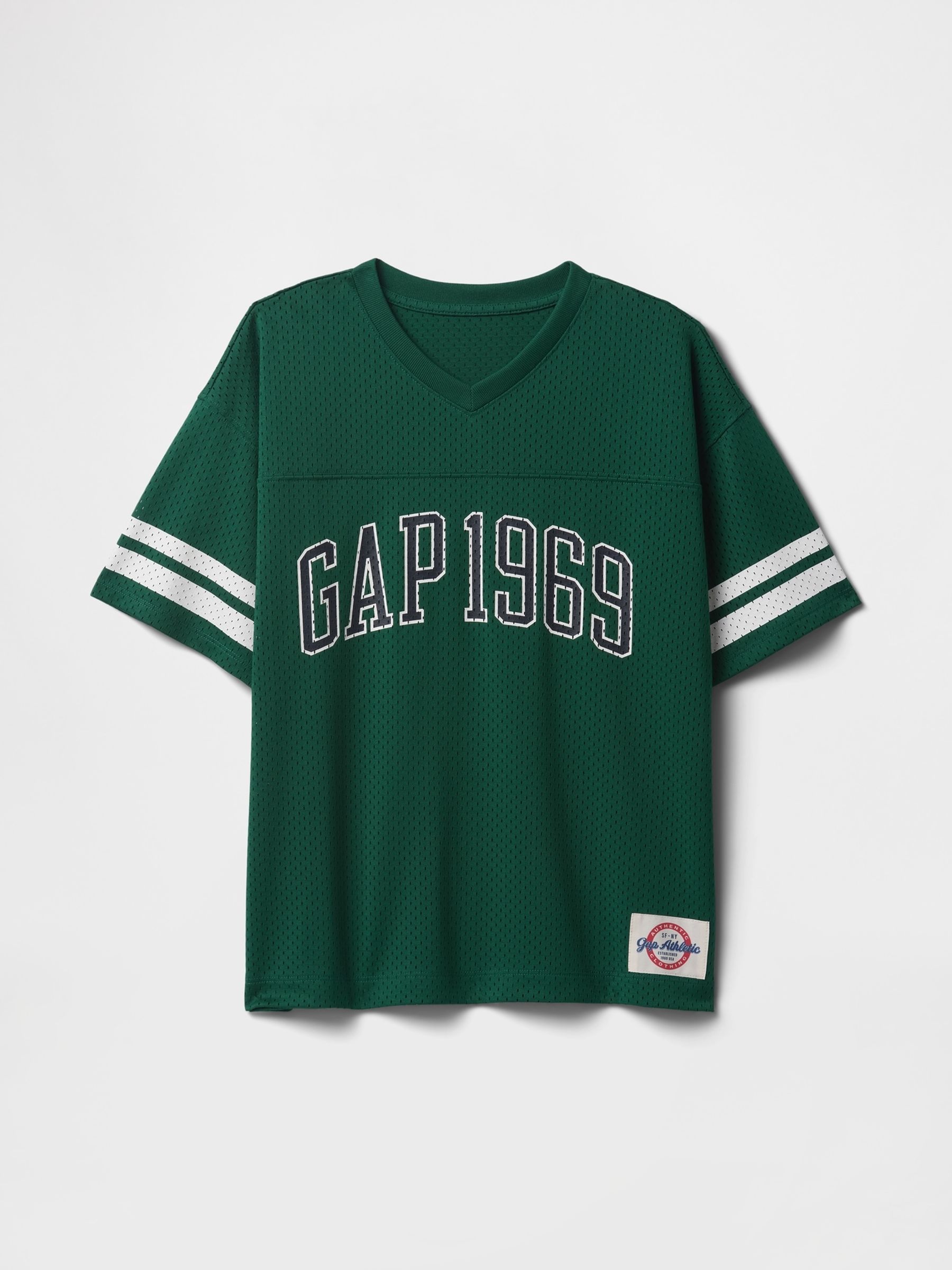 Green Tech Mesh Jersey T-Shirt (4-13yrs) - Image 4 of 5