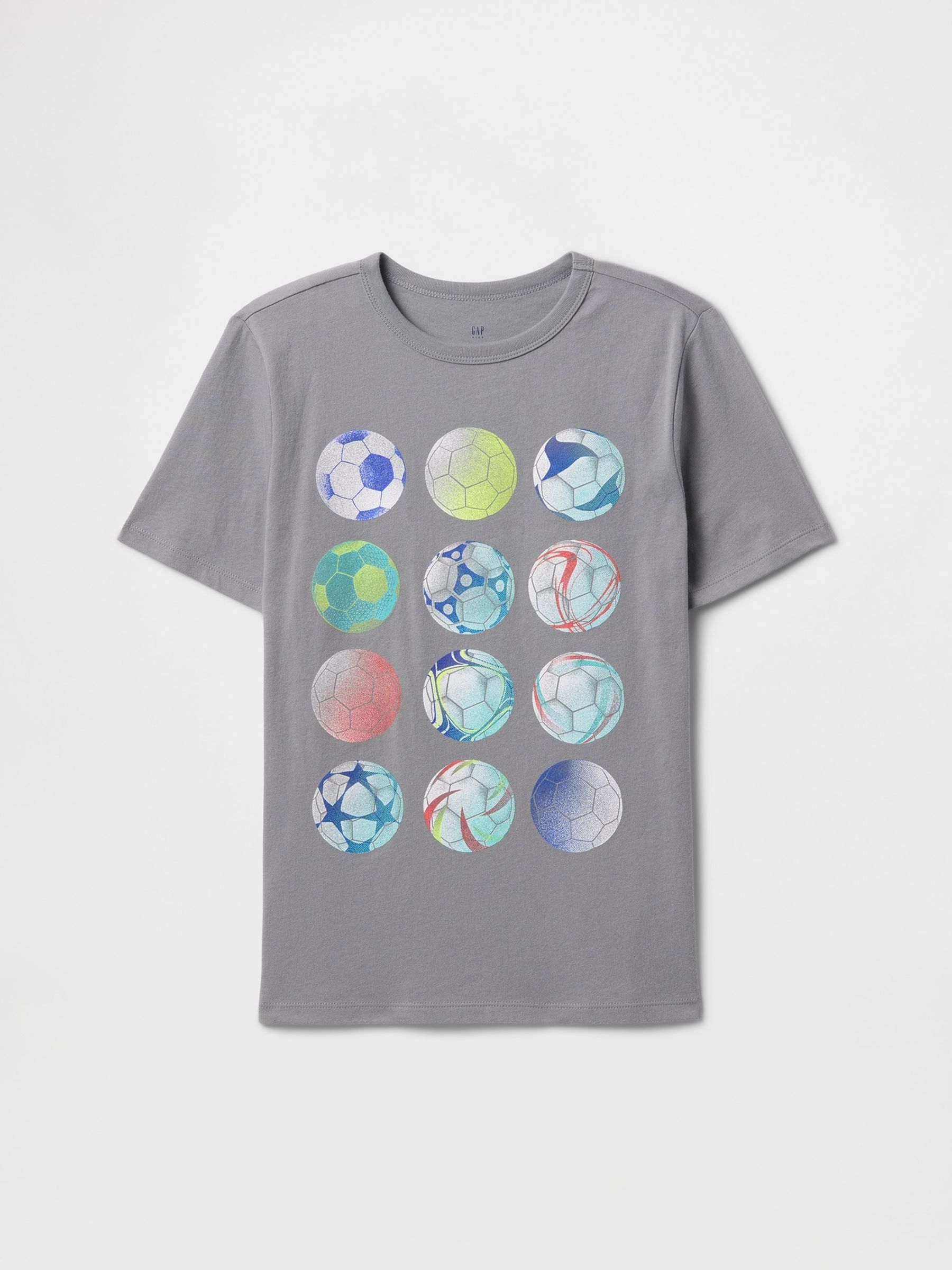 Grey Short Sleeve Graphic T-Shirt (4-13yrs) - Image 1 of 3