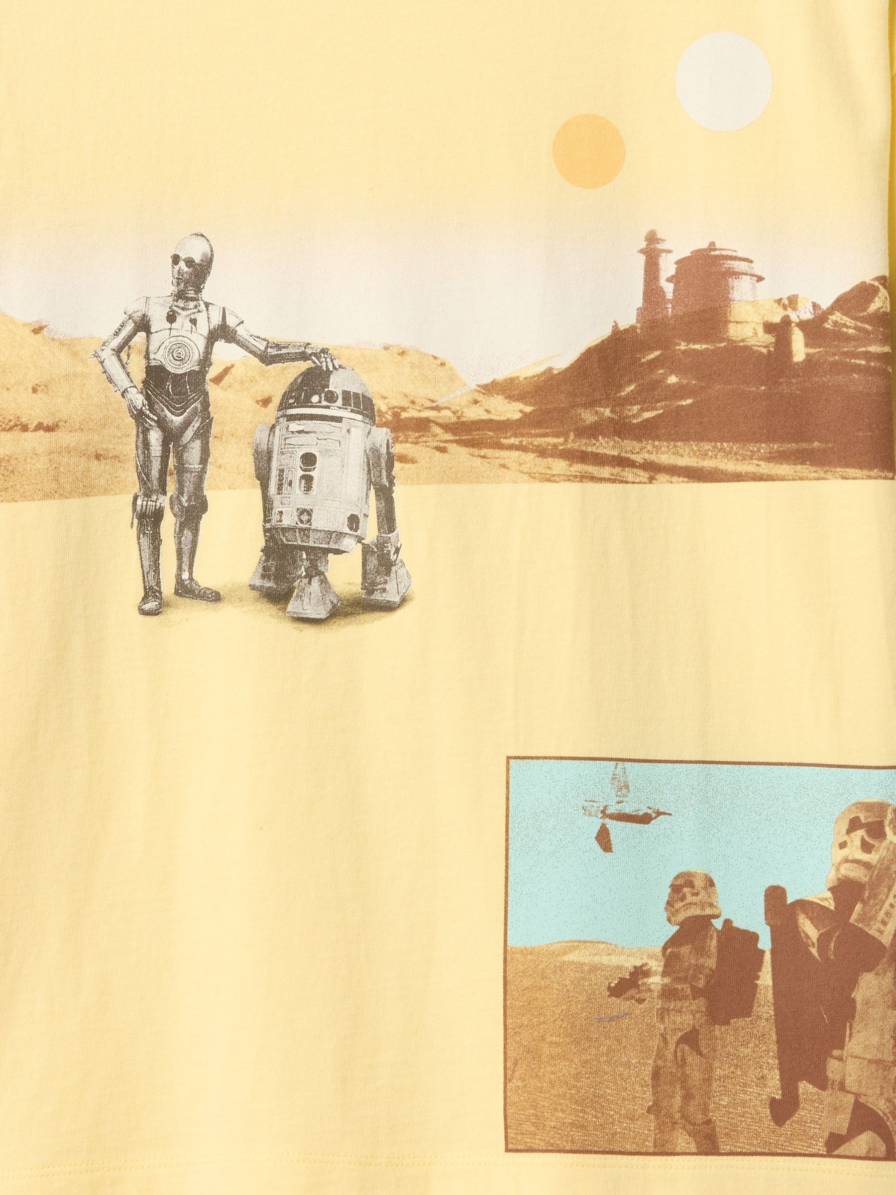 Yellow Star Wars Graphic T-Shirt (4-13yrs) - Image 2 of 2