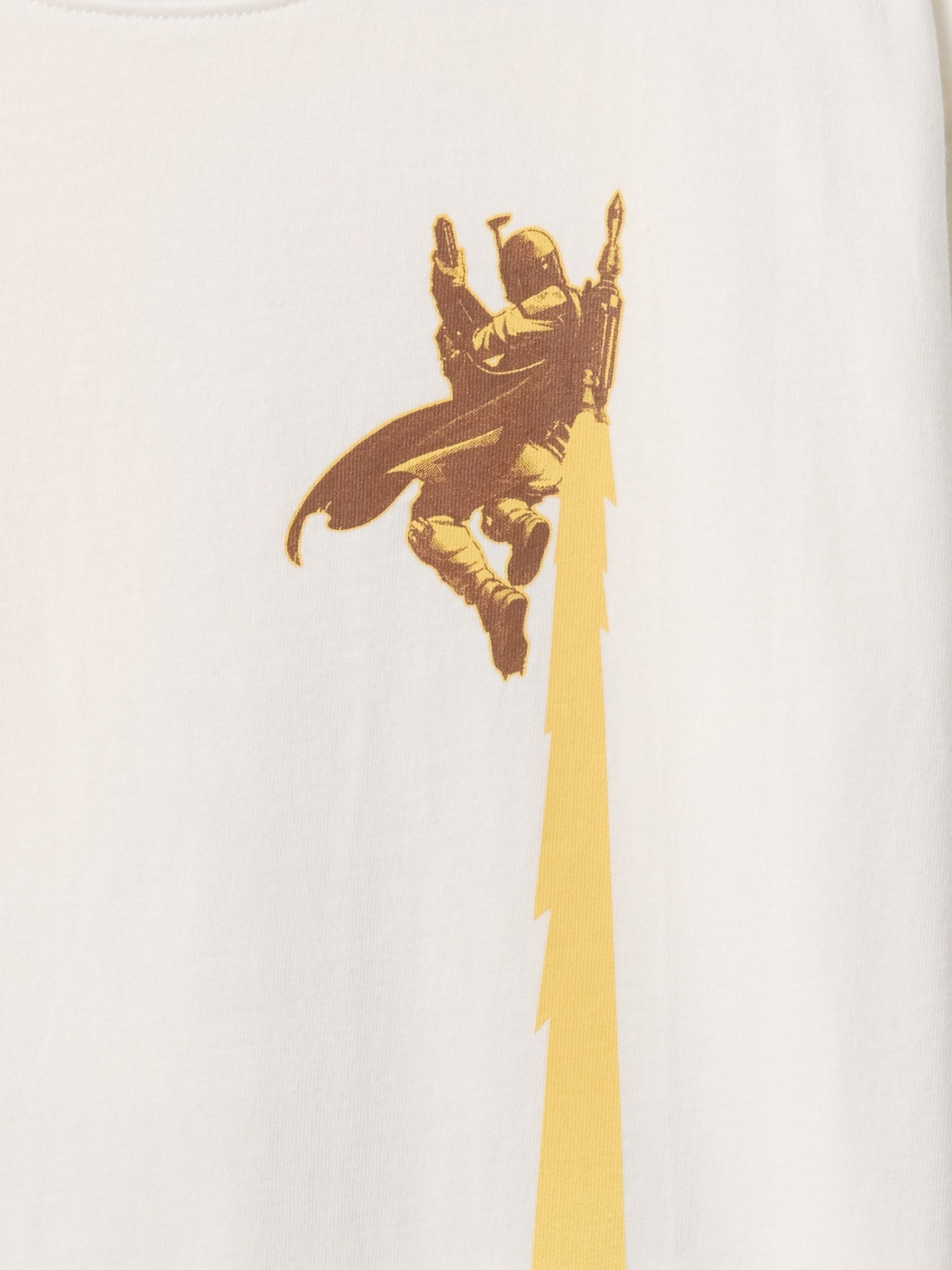 White Star Wars Graphic T-Shirt (4-13yrs) - Image 2 of 2