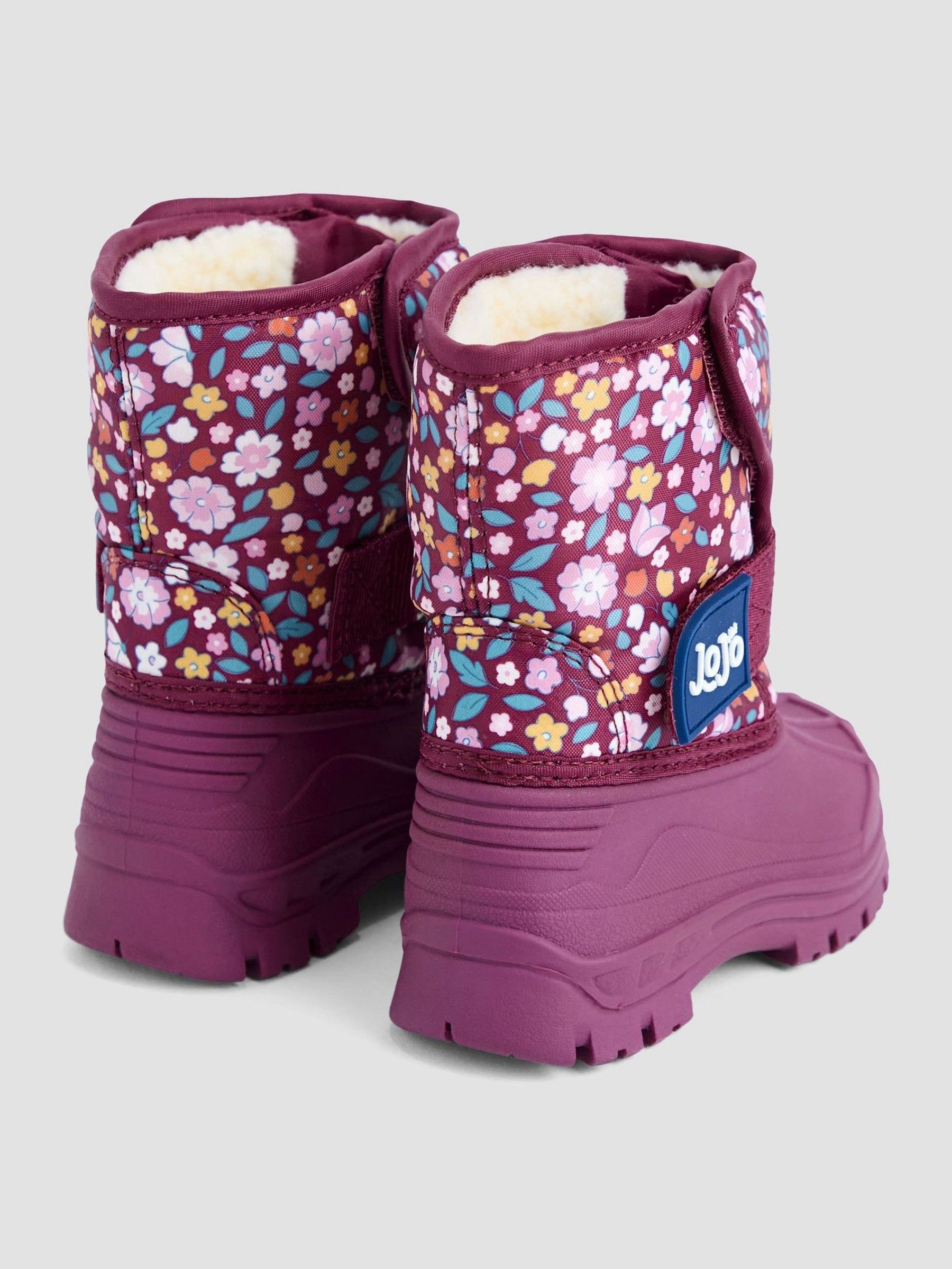 Berry Floral Alpine Snow Boots - Image 2 of 5