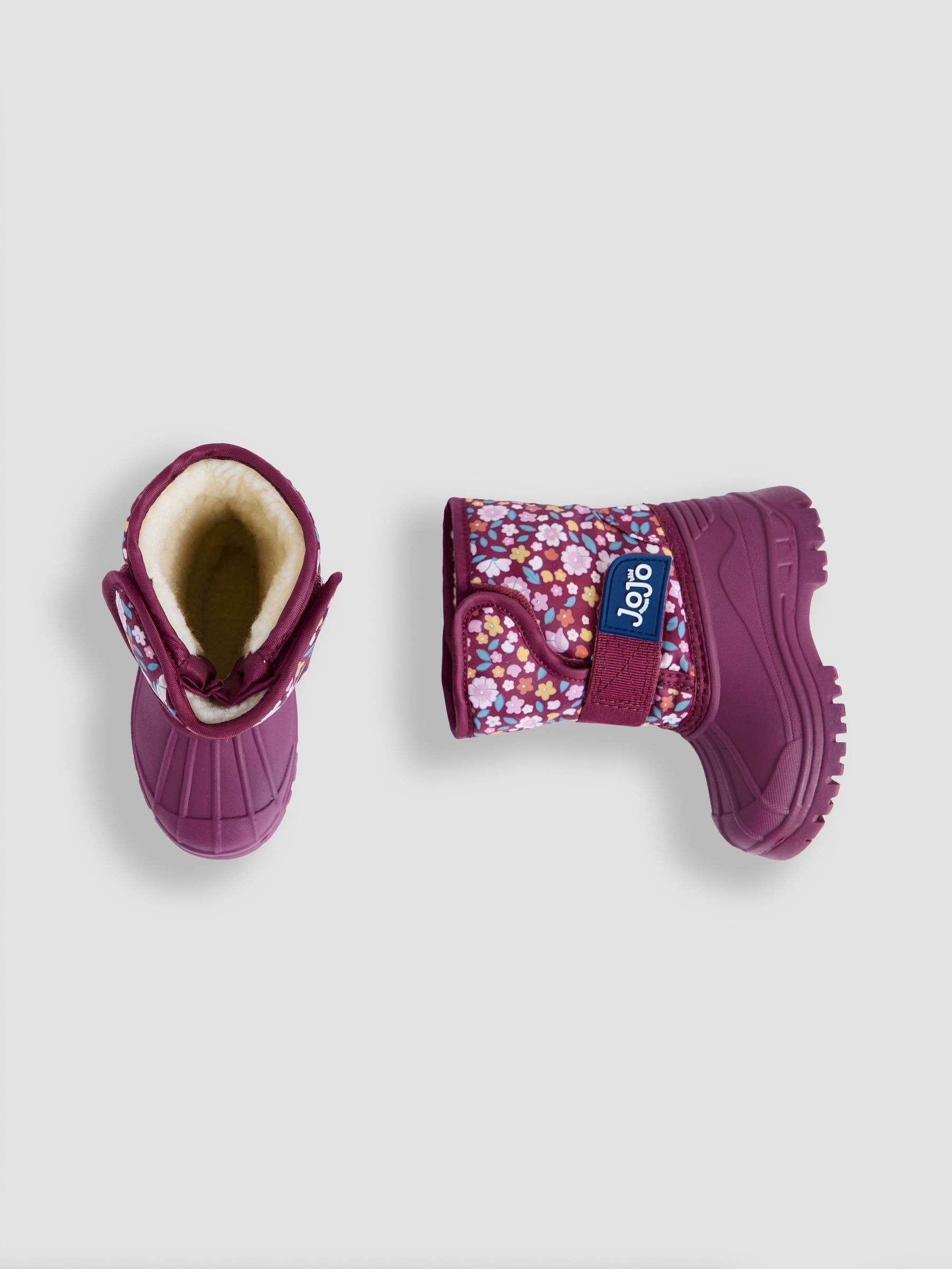 Berry Floral Alpine Snow Boots - Image 4 of 5