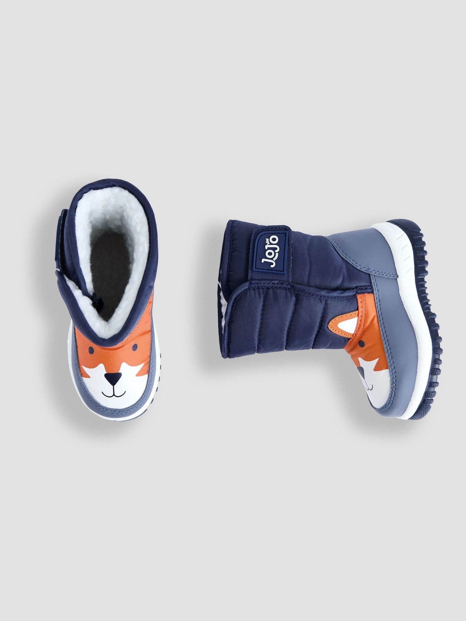 Navy Fox Cosy Snow Boots - Image 4 of 4