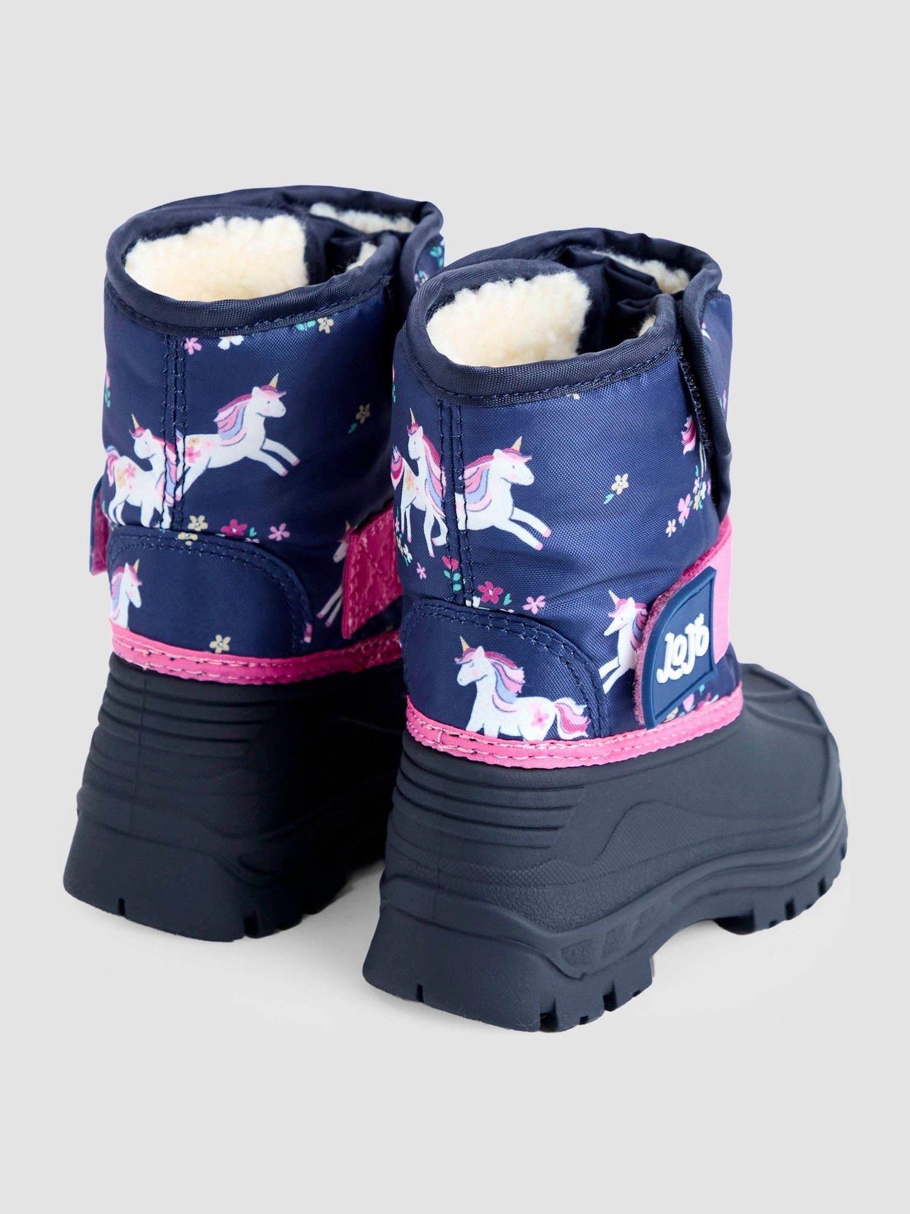 Navy Unicorn Alpine Snow Boots - Image 2 of 4