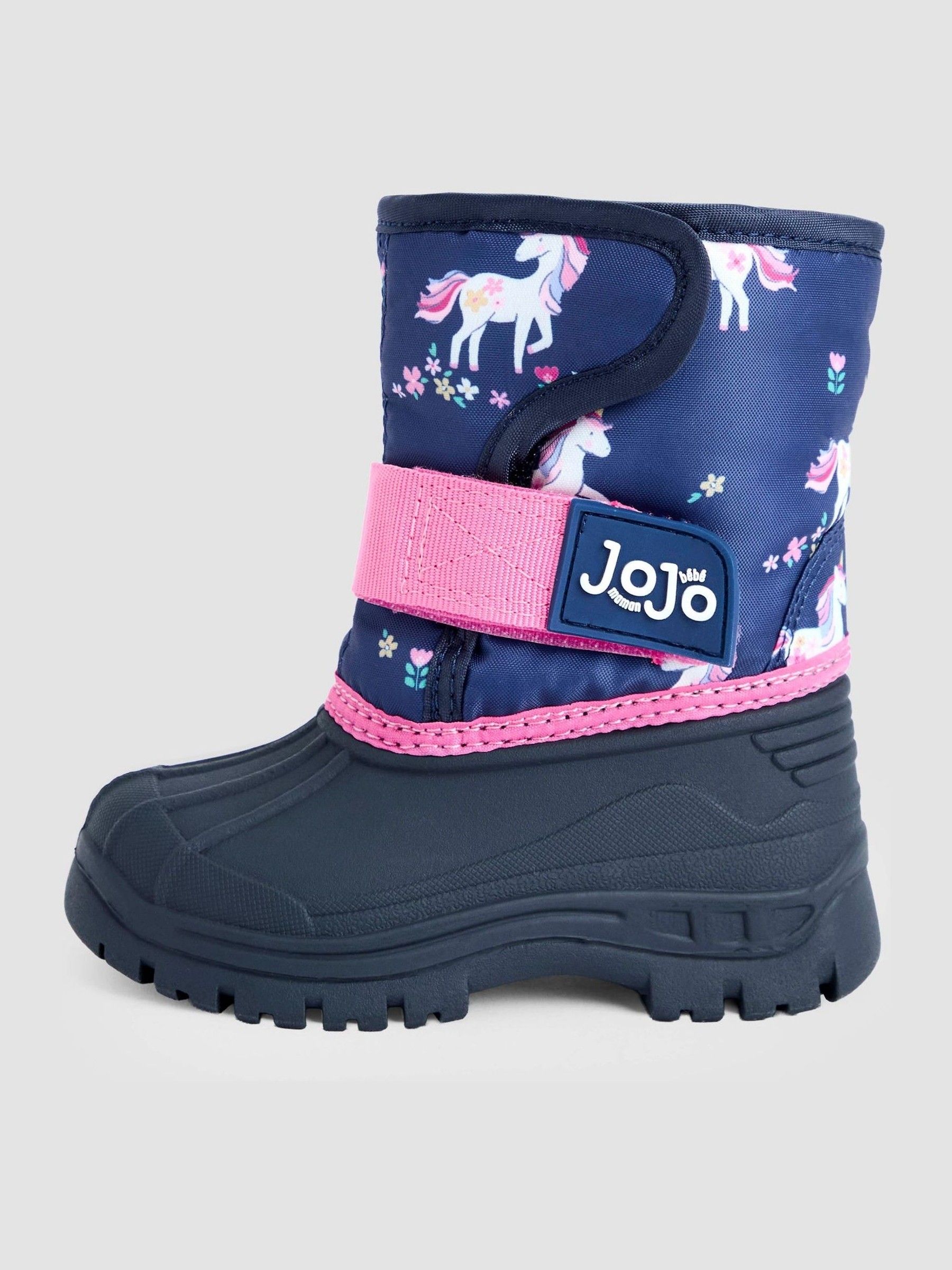Navy Unicorn Alpine Snow Boots - Image 3 of 4