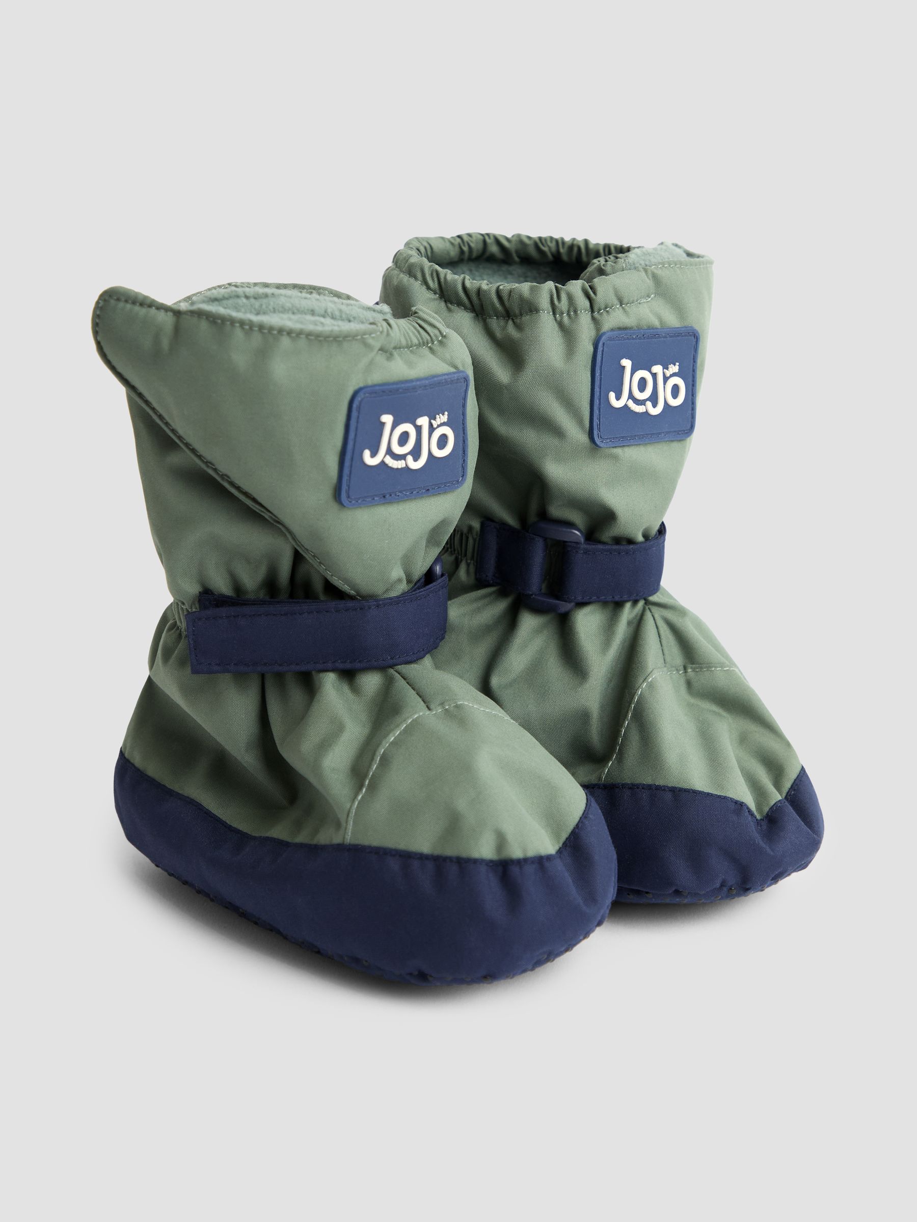 Khaki Fleece Lined Booties - Image 1 of 4