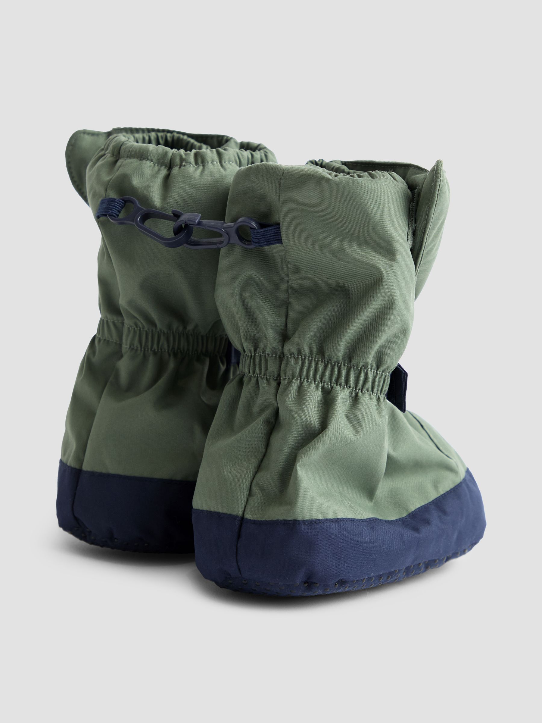 Khaki Fleece Lined Booties - Image 2 of 4