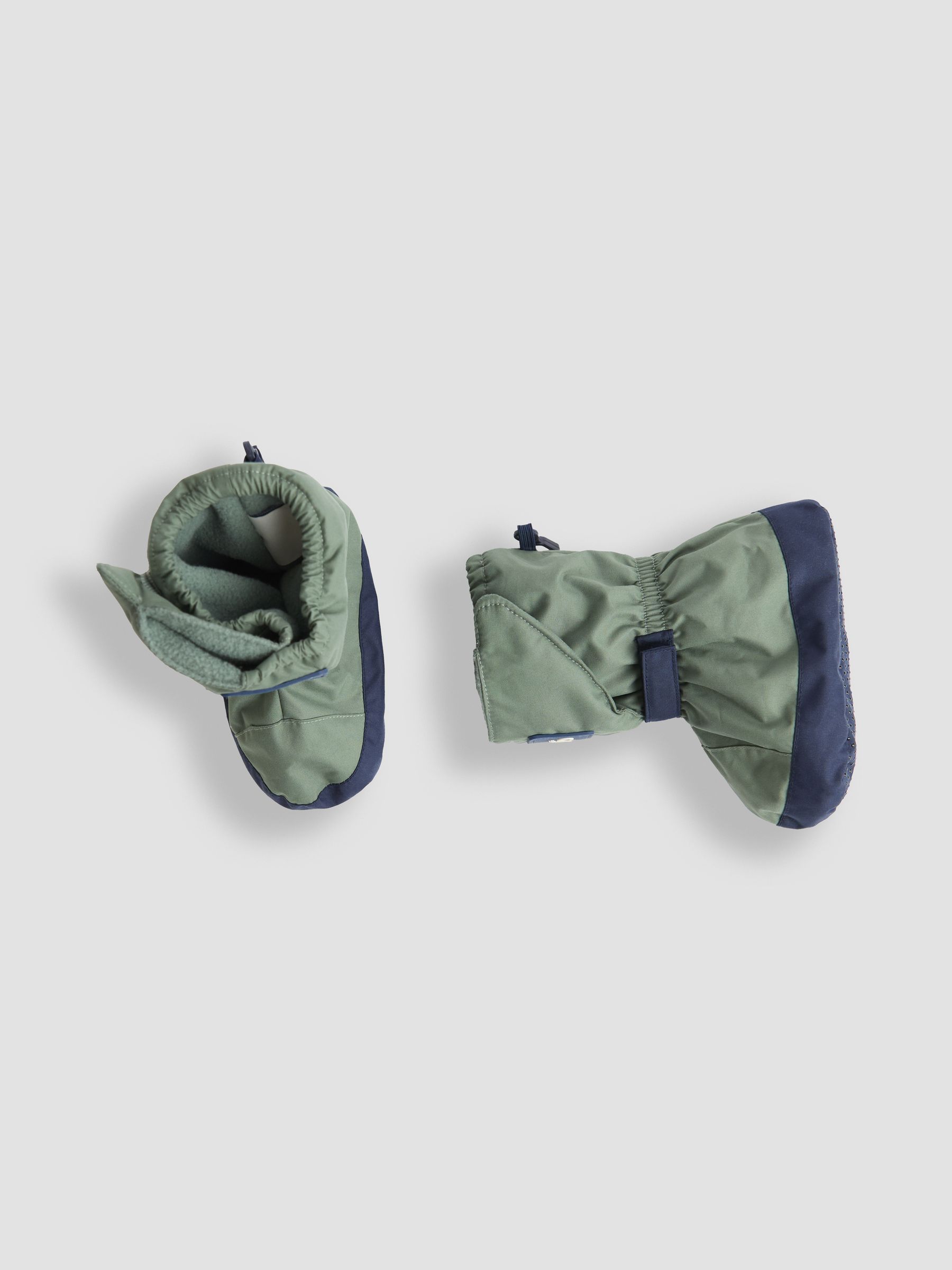 Khaki Fleece Lined Booties - Image 3 of 4