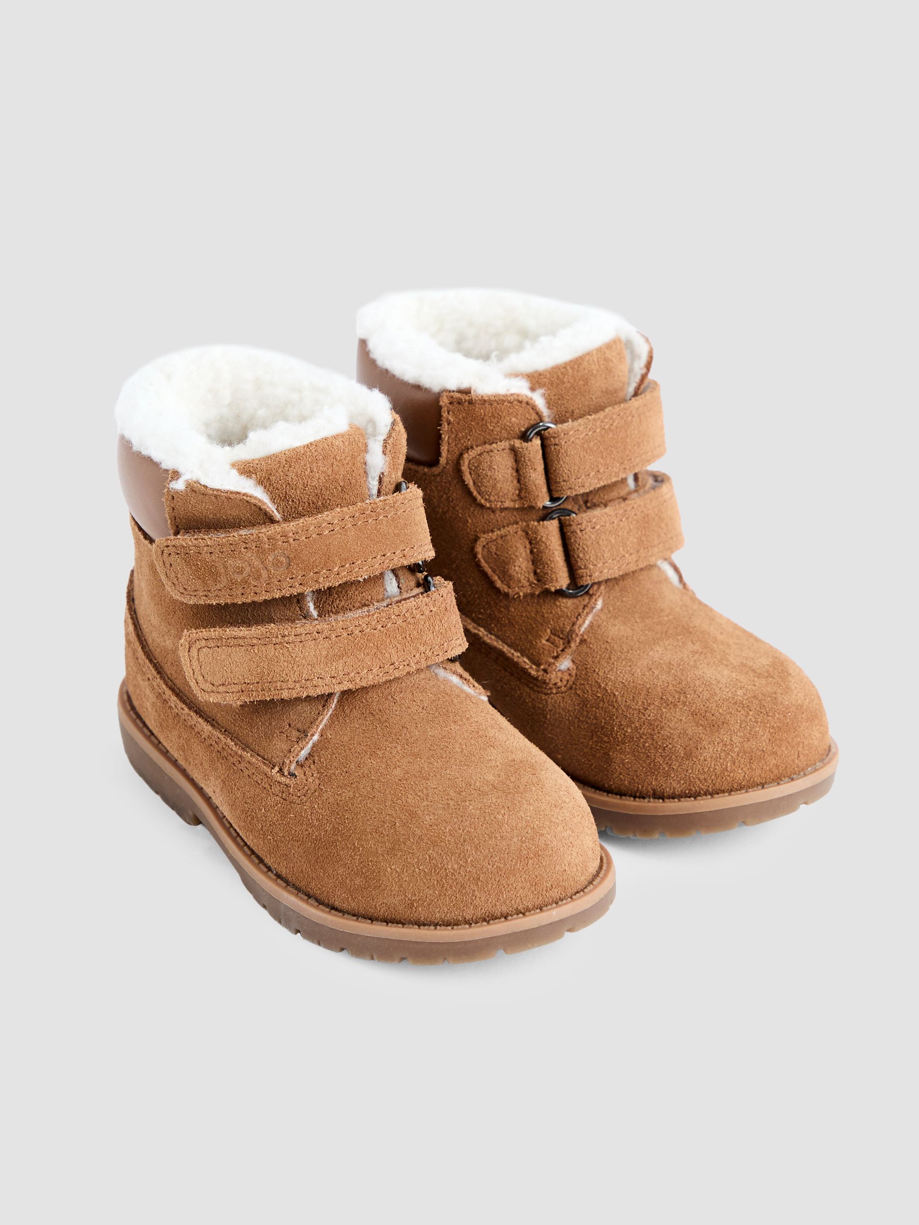 Brown Leather Trainers - Image 1 of 4