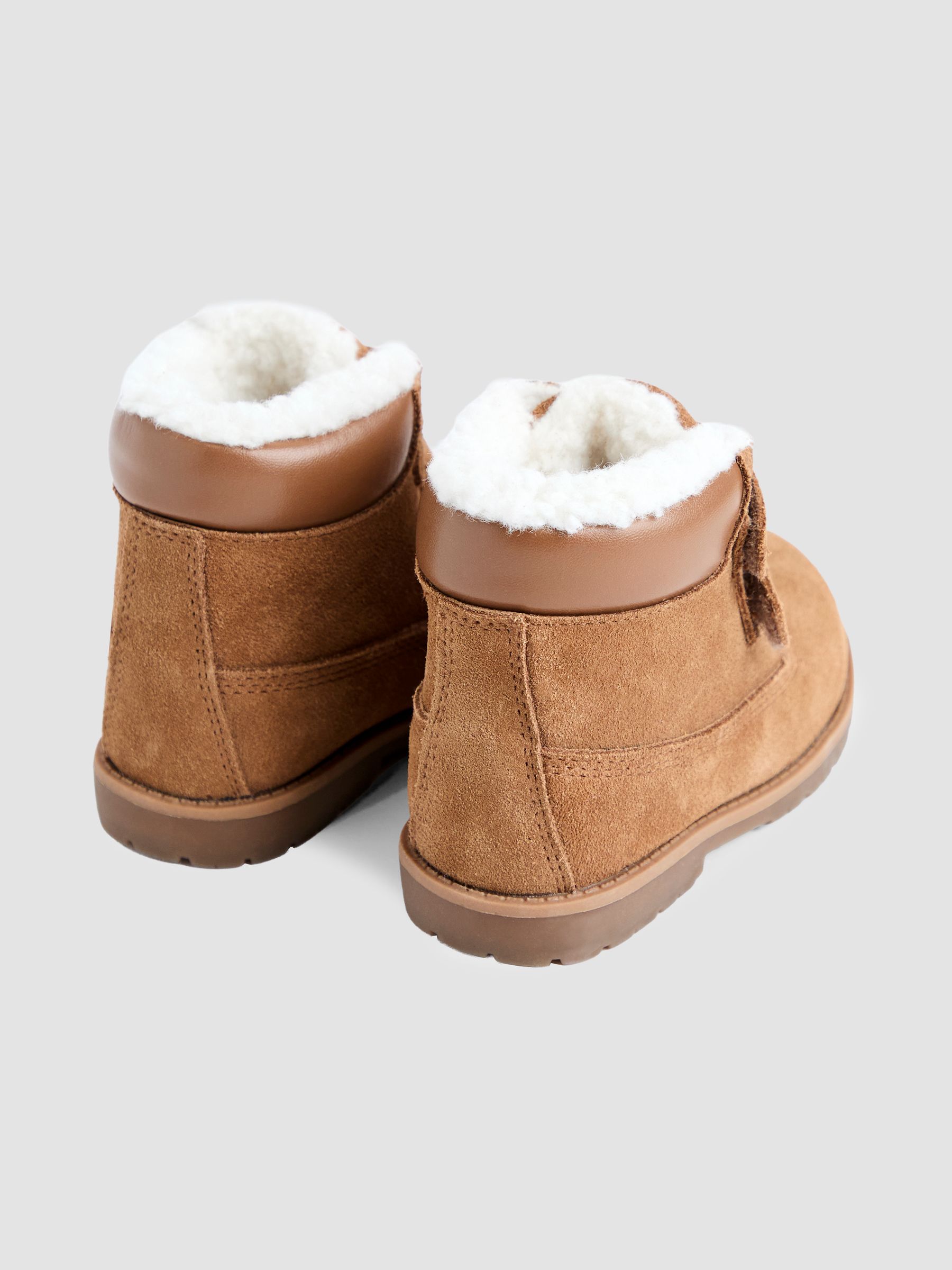 Brown Leather Trainers - Image 2 of 4