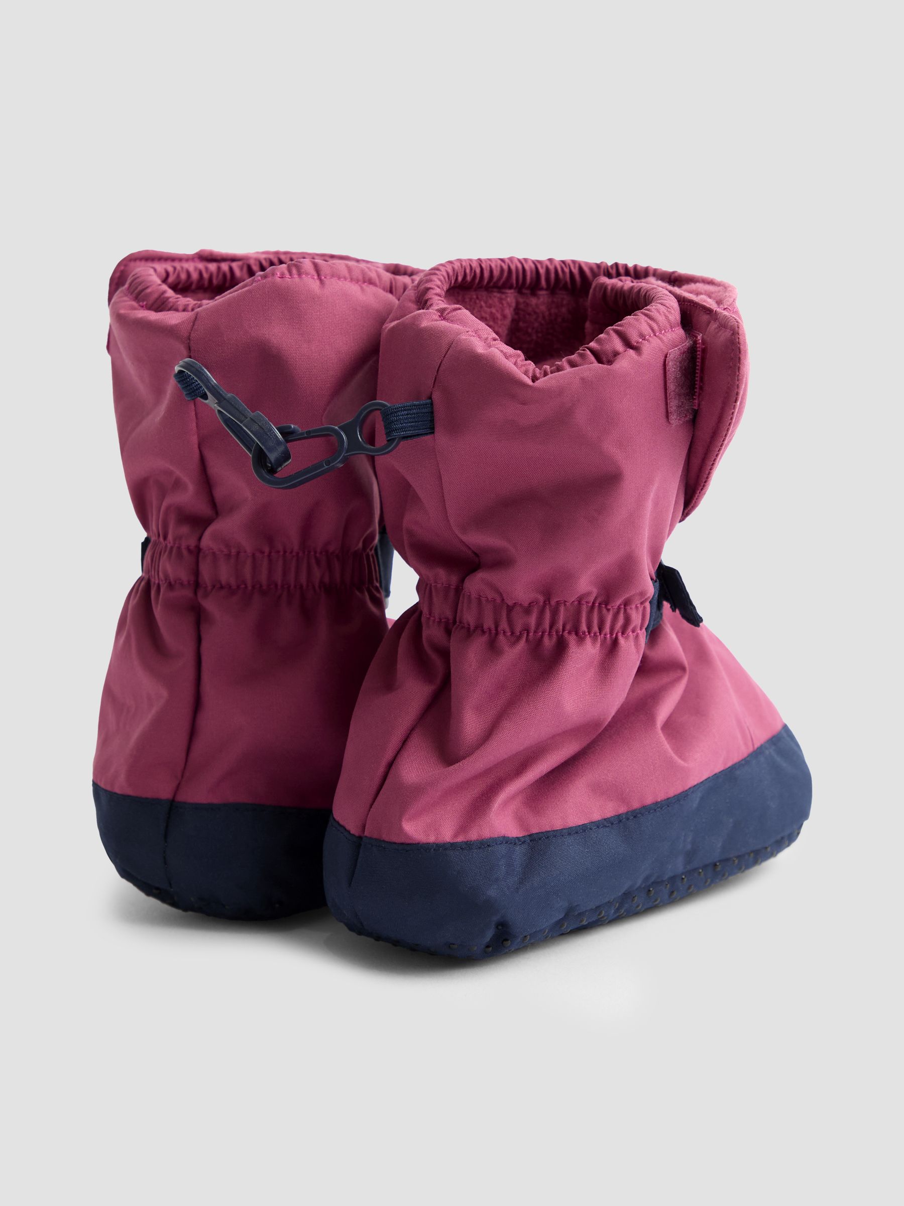 Pink Fleece Lined Booties - Image 2 of 4