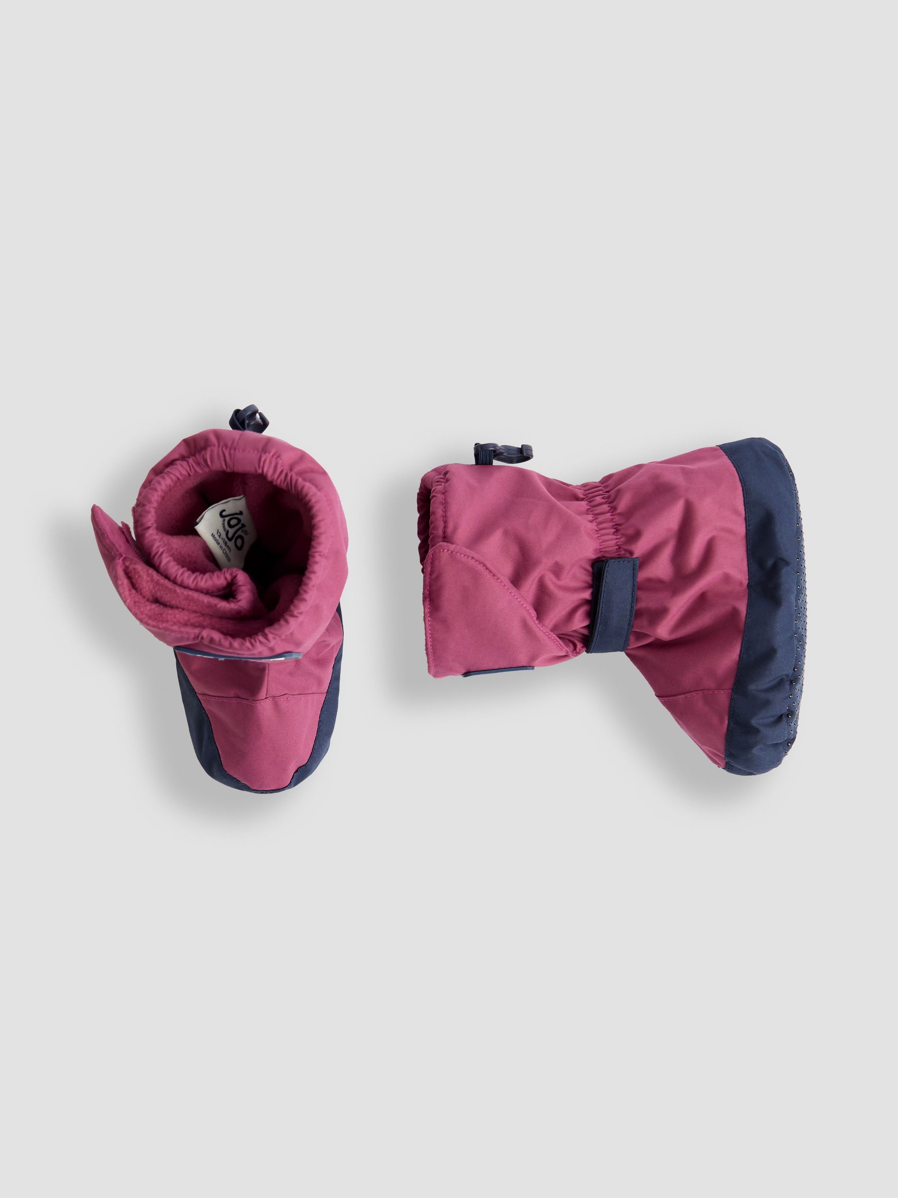 Pink Fleece Lined Booties - Image 3 of 4
