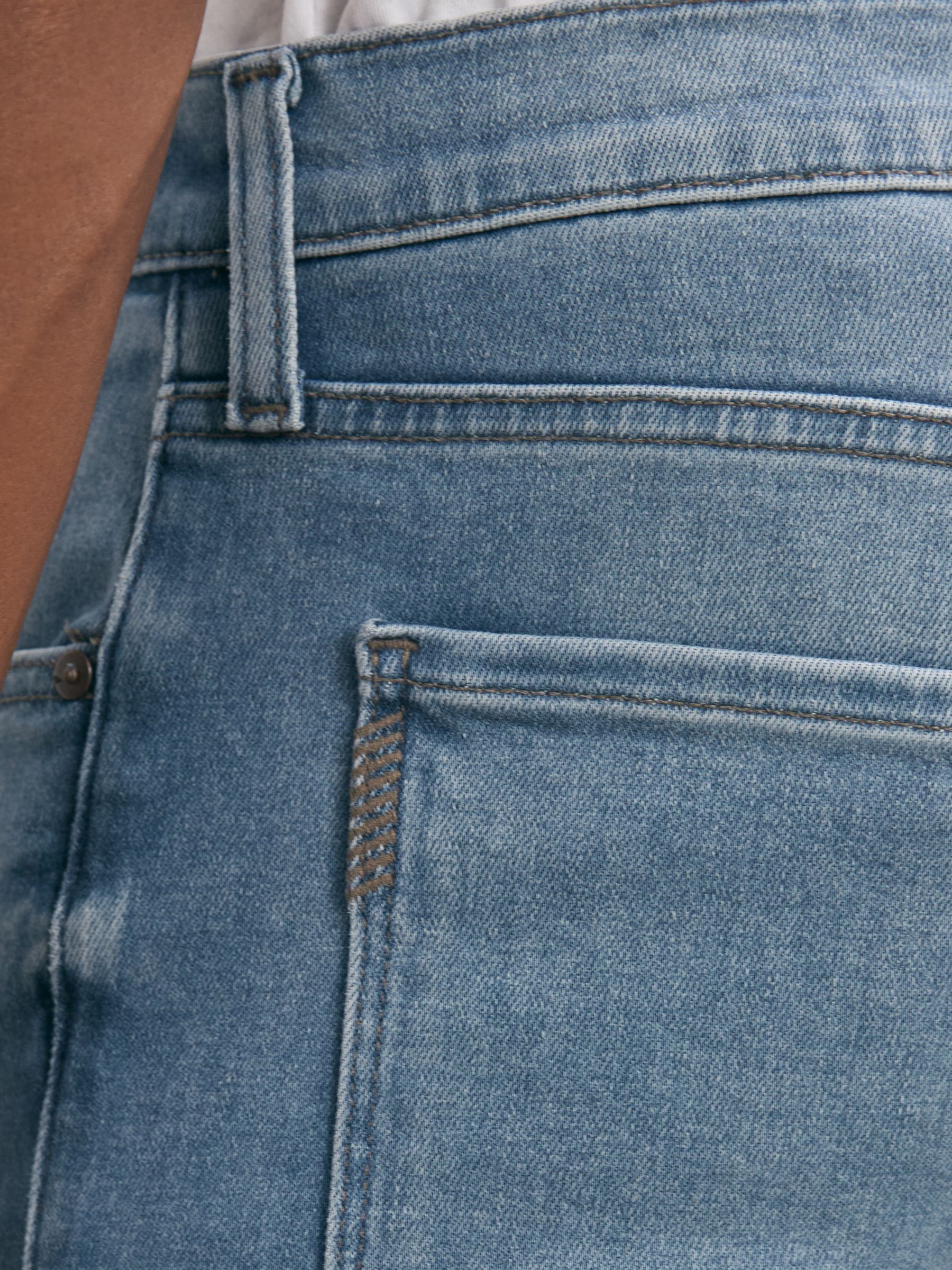 Paige Slim-Fit Stretch Jeans in Kenney Blau - Bild 3 von 5