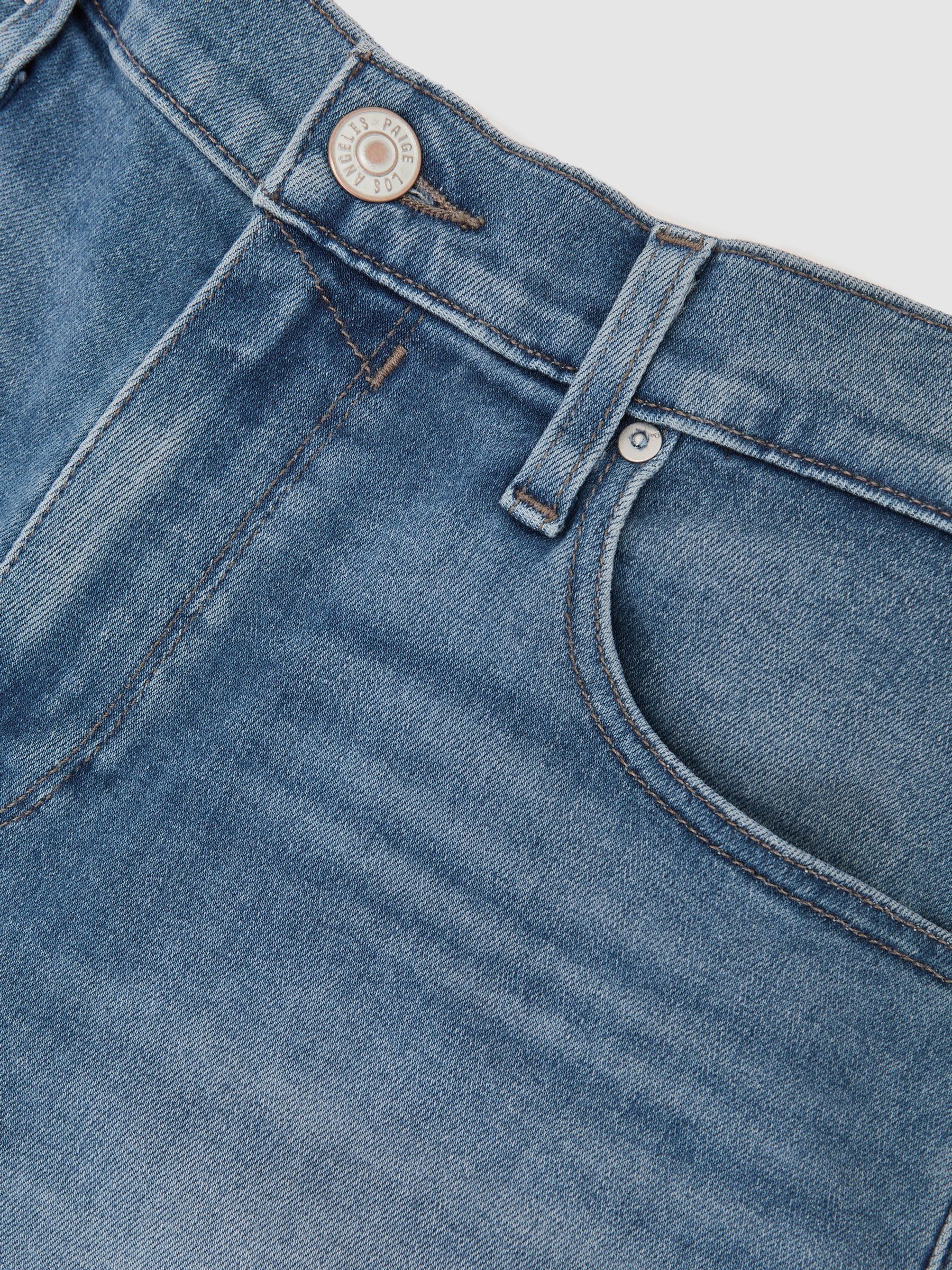 Paige Slim-Fit Stretch Jeans in Kenney Blau - Bild 5 von 5