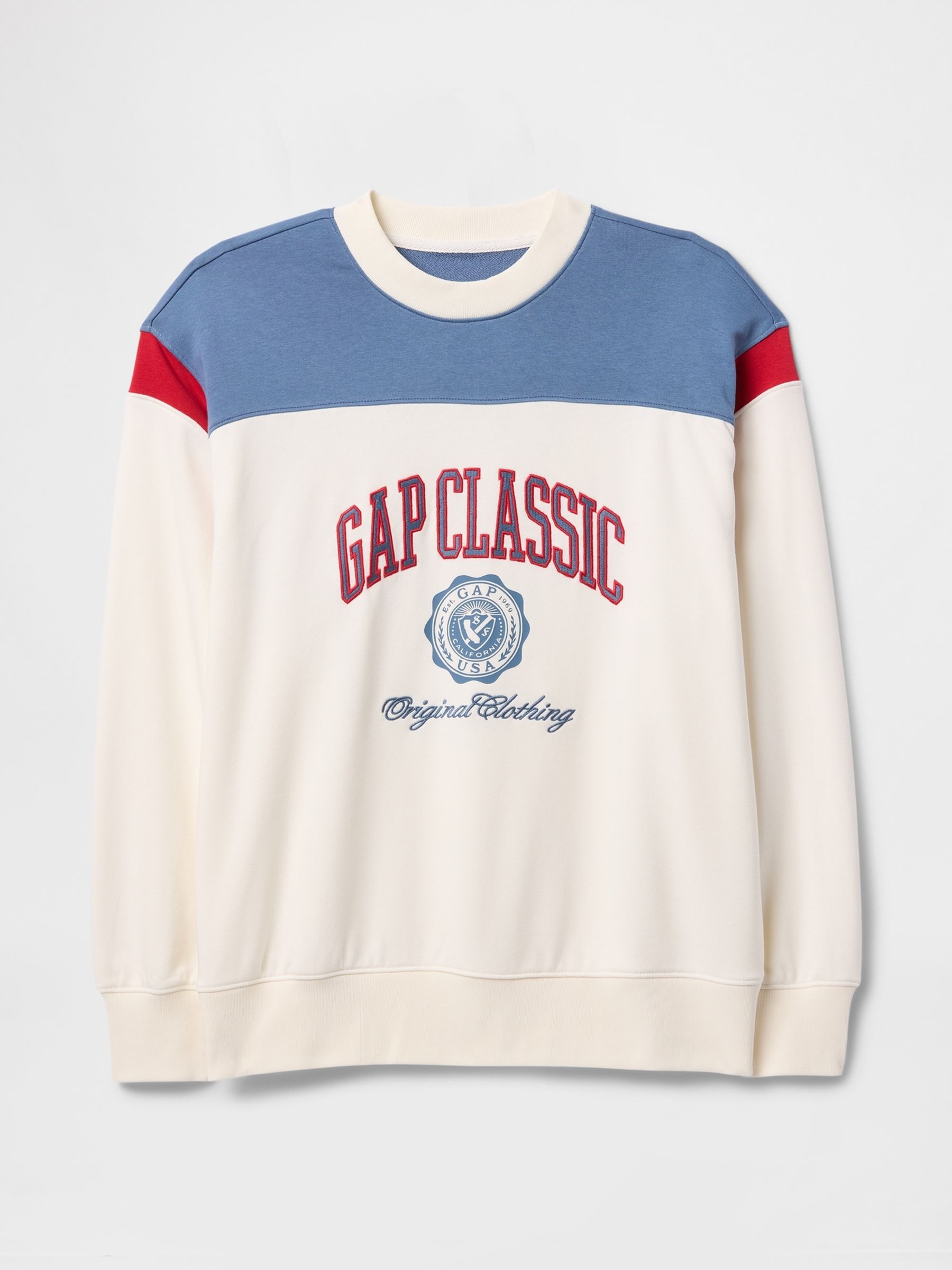 Cream Vintage Soft French Terry Logo Sweatshirt - Image 5 of 5