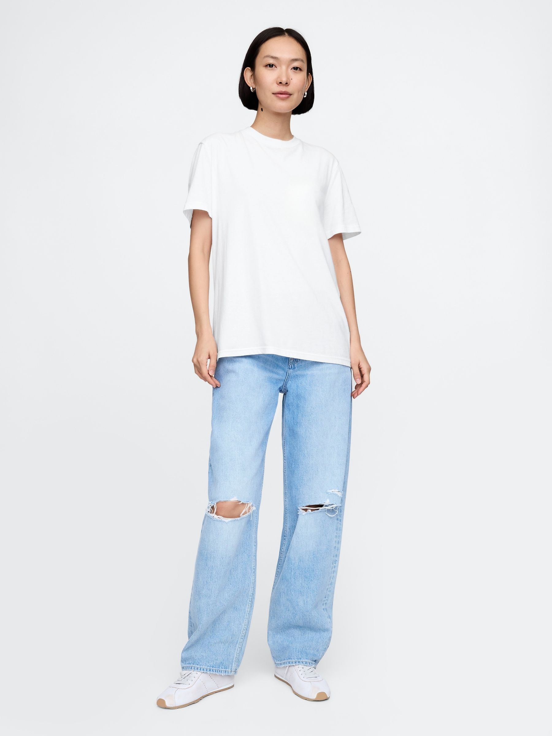 White Original Short Sleeve Crew Neck T-Shirt - Image 4 of 5