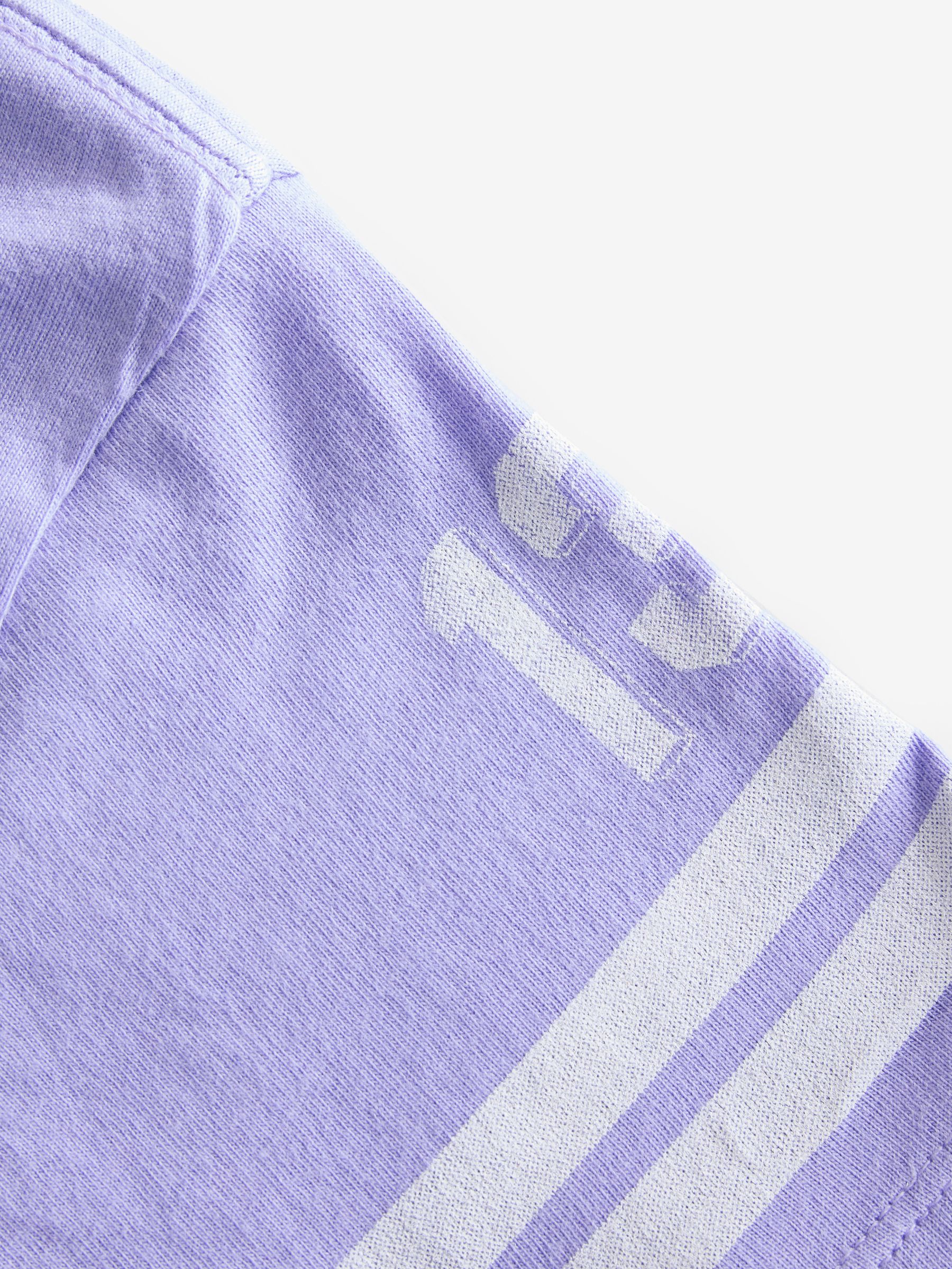 Purple Tunic Varsity Graphic T-Shirt - Image 6 of 7