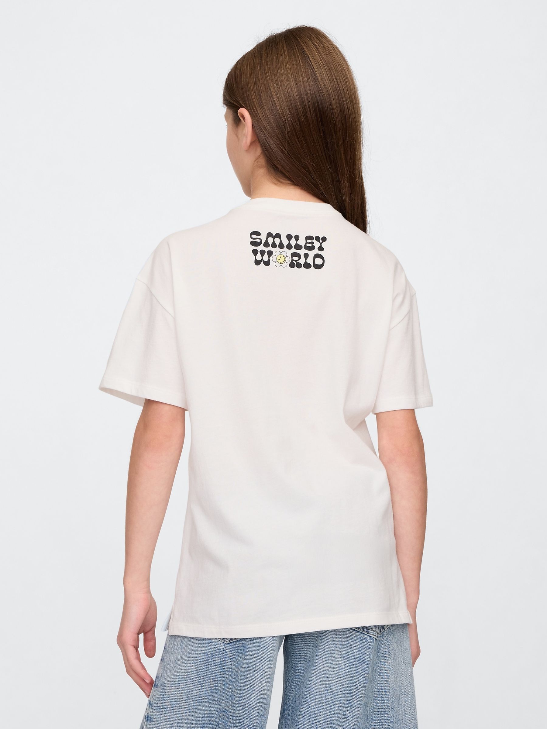 White Graphic Logo T-Shirt (4-13yrs) - Image 2 of 4