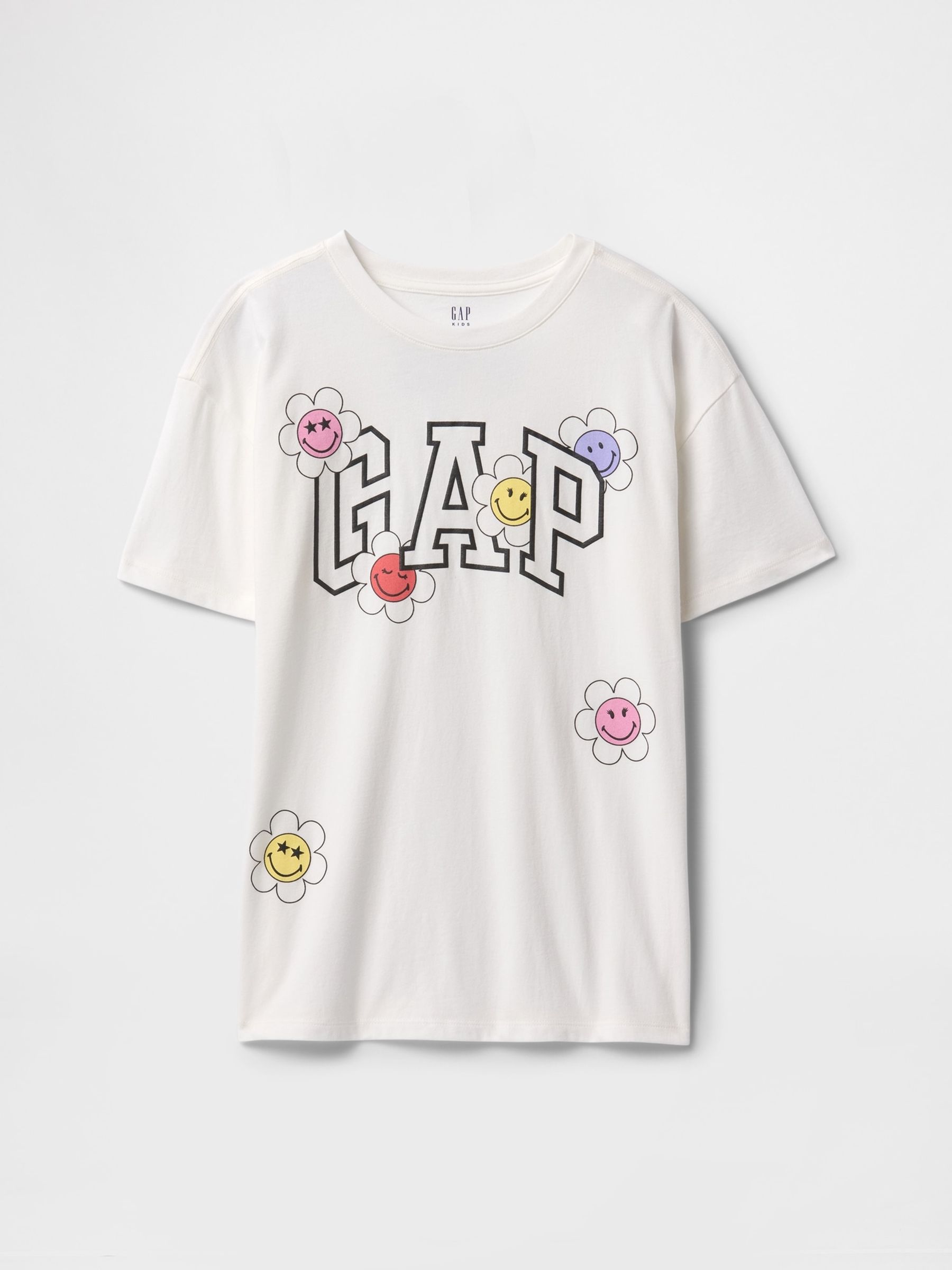 White Graphic Logo T-Shirt (4-13yrs) - Image 3 of 4