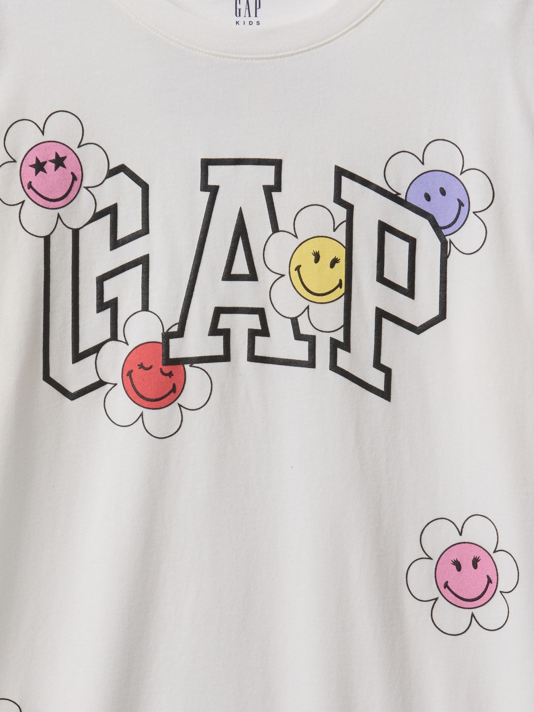 White Graphic Logo T-Shirt (4-13yrs) - Image 4 of 4