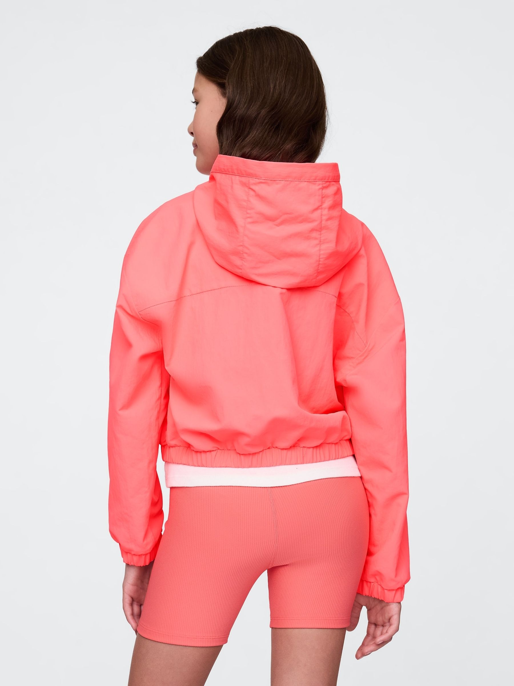 Pink Nylon Windbreaker Jacket (4-13yrs) - Image 2 of 5