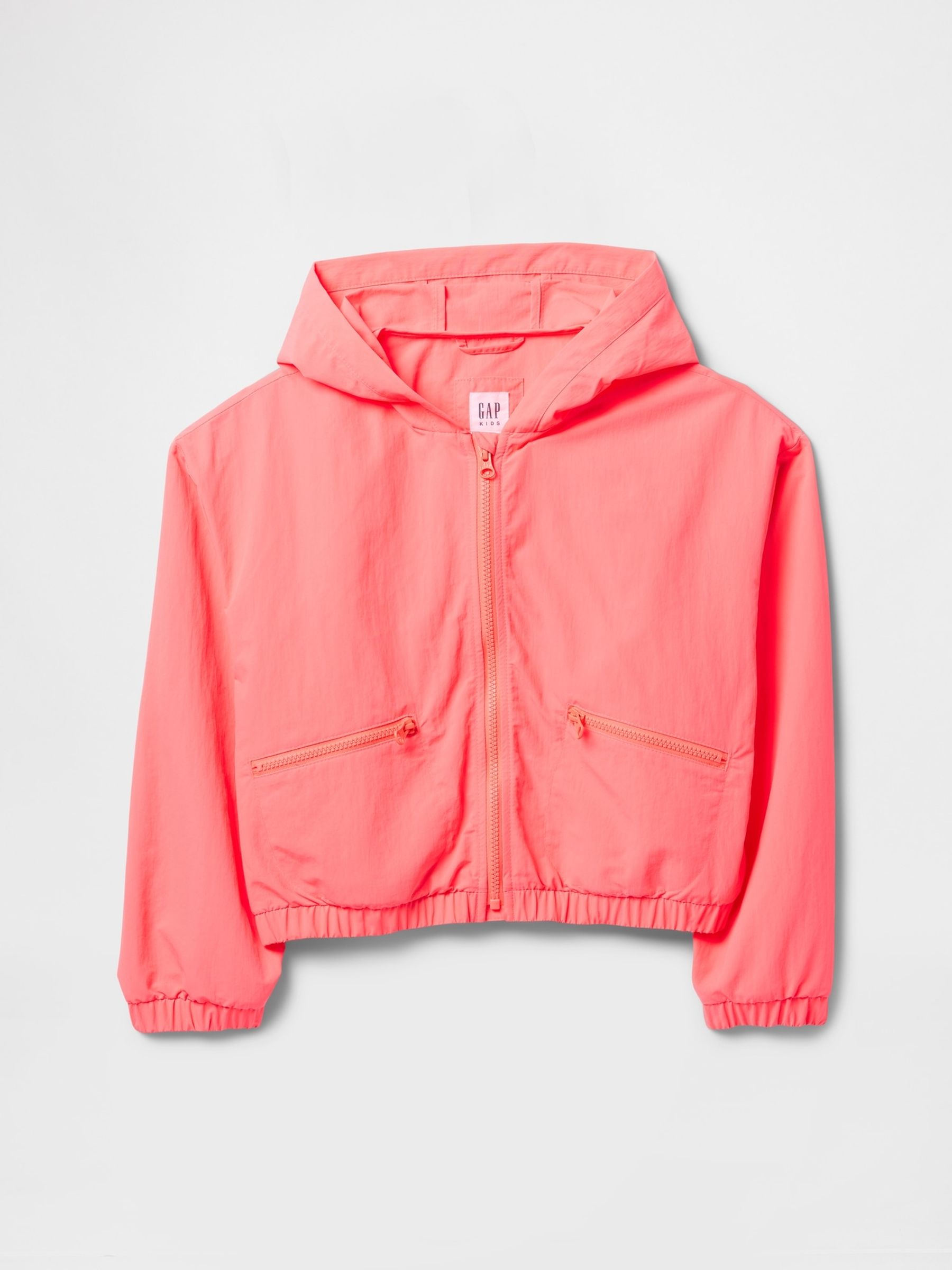 Pink Nylon Windbreaker Jacket (4-13yrs) - Image 5 of 5