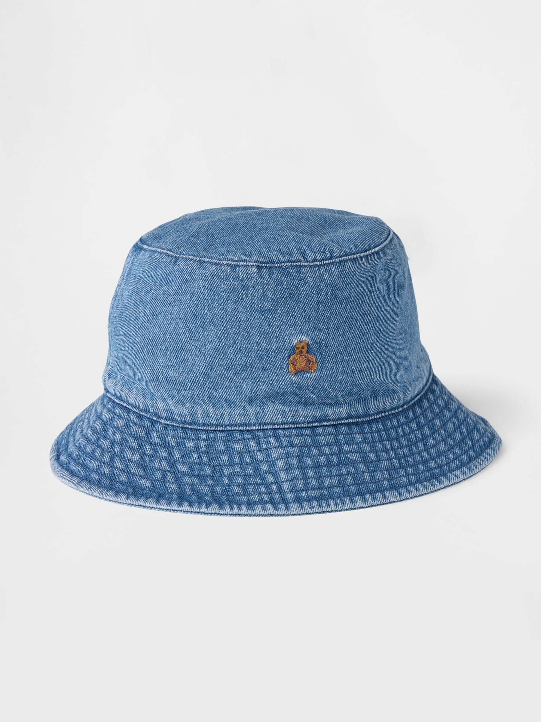 Blue Denim Bucket Hat (Newborn-3yrs) - Image 1 of 1
