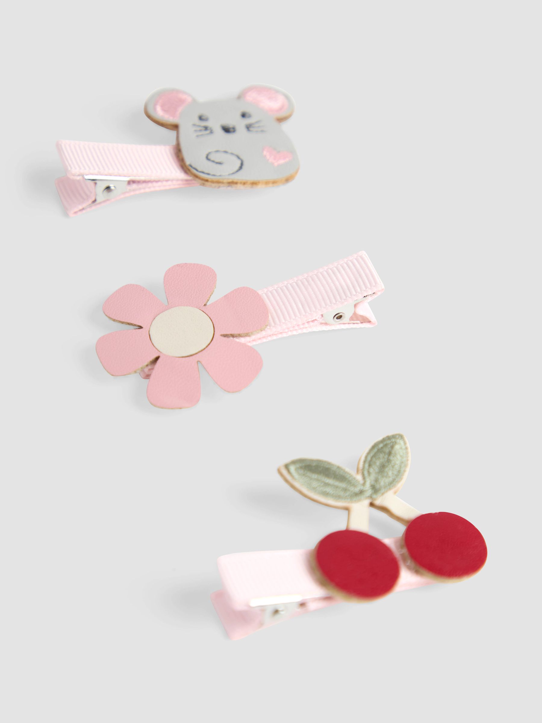 Pink 3 Pack Mouse Clips - Image 3 of 3