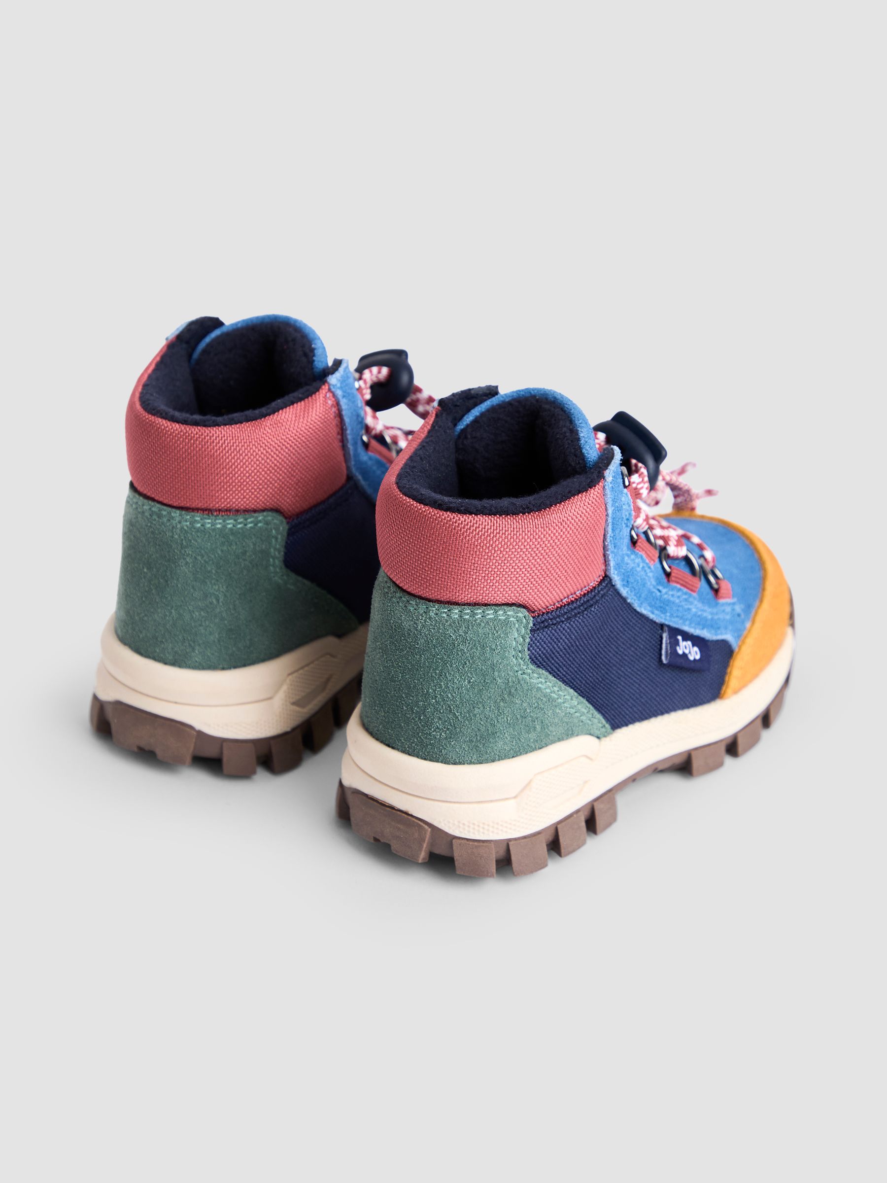 Blue Colourblock Hiking Boot - Image 2 of 4