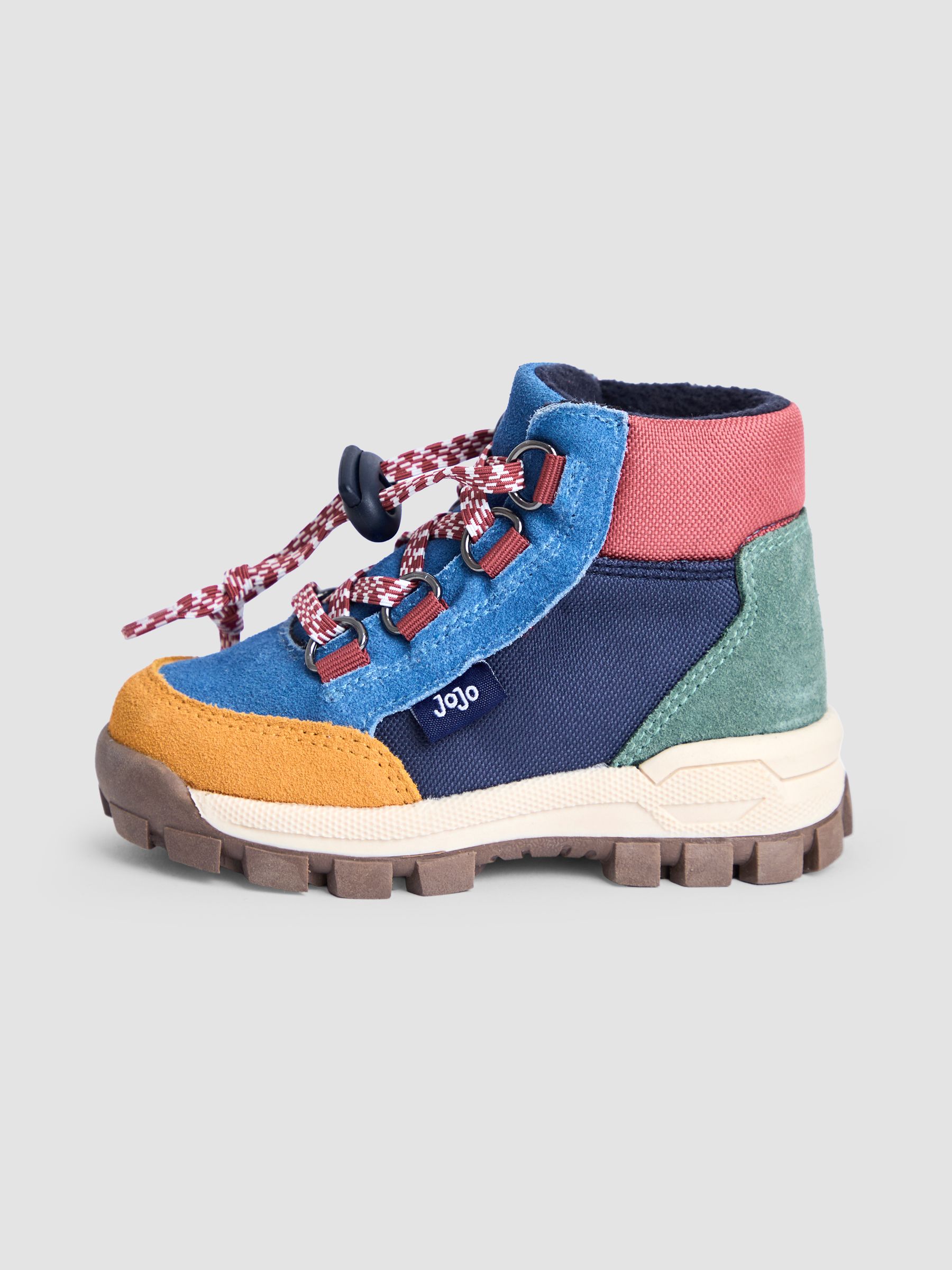 Blue Colourblock Hiking Boot - Image 4 of 4