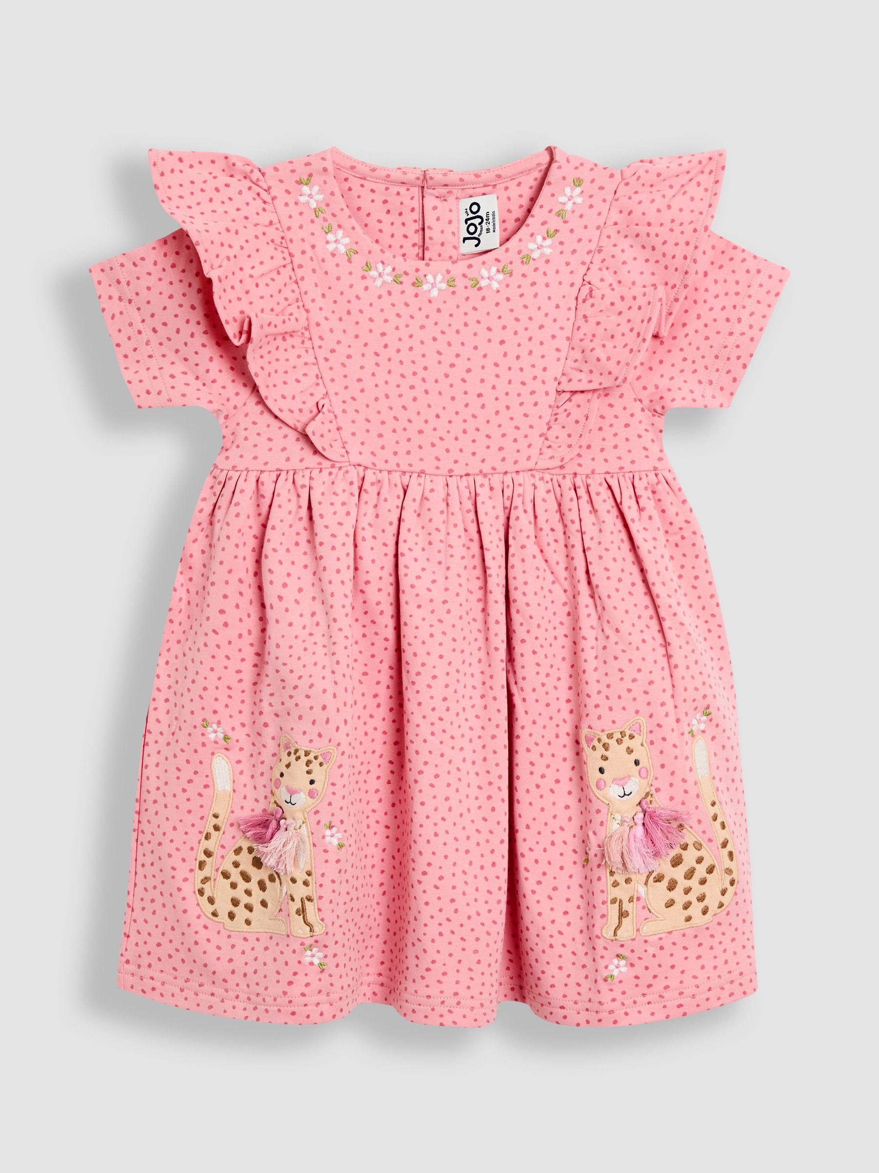 Pink Leopard Dress - Image 1 of 3