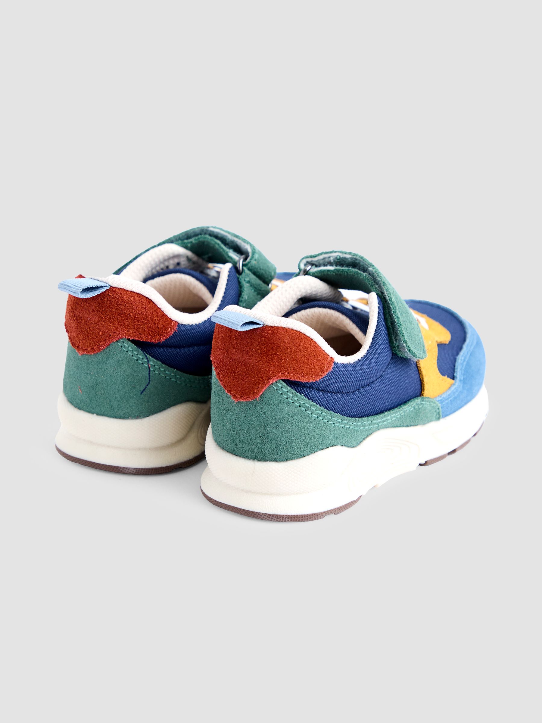 Blue Riptape Lace Up Trainer - Image 2 of 4