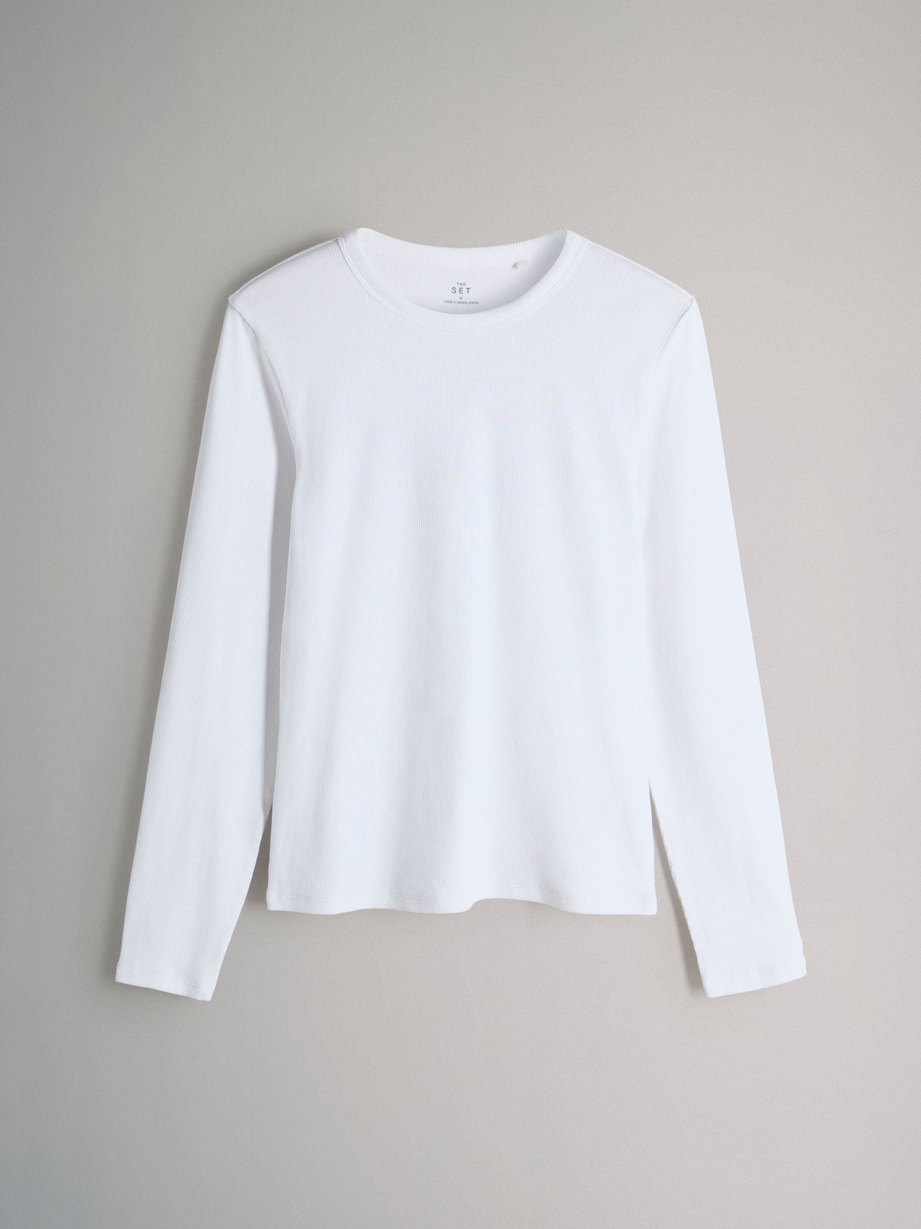 7 Pack Long Sleeve Ribbed T-Shirts - Image 3 of 10