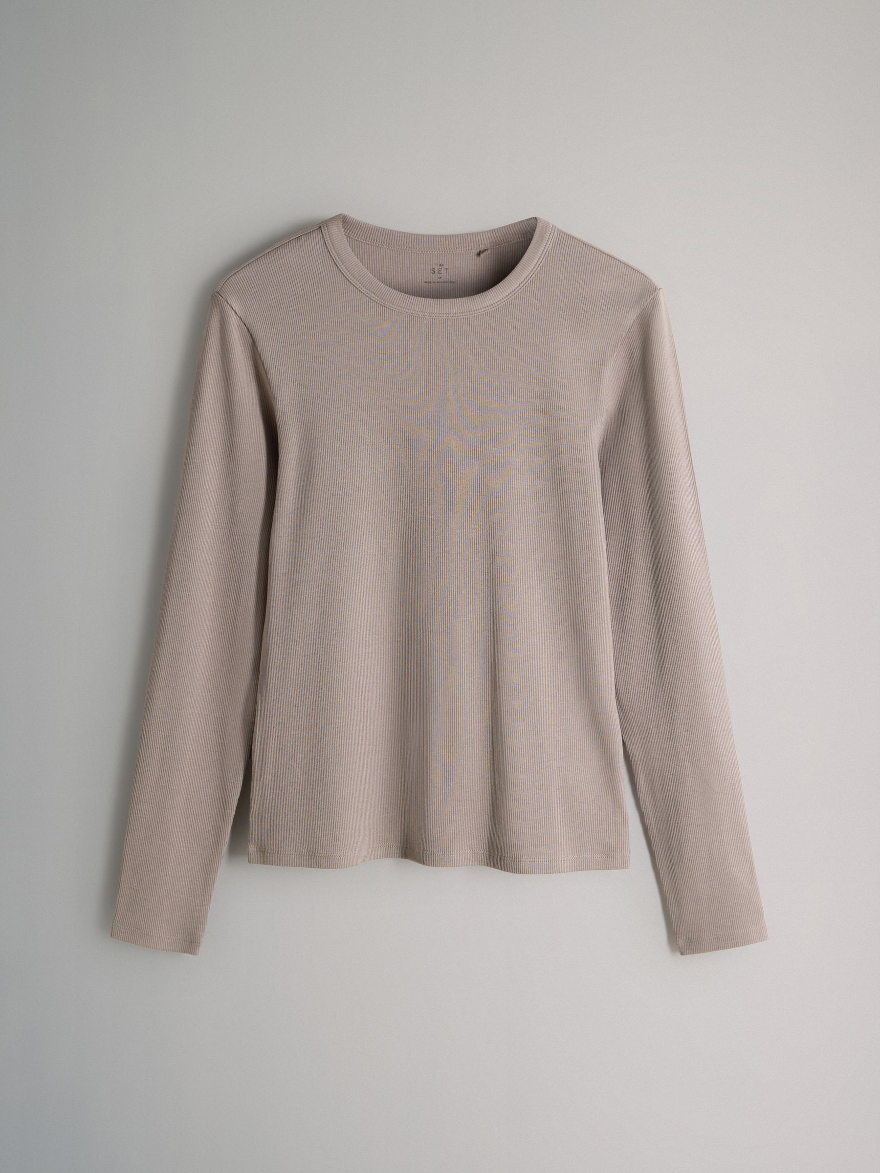 7 Pack Long Sleeve Ribbed T-Shirts - Image 8 of 10