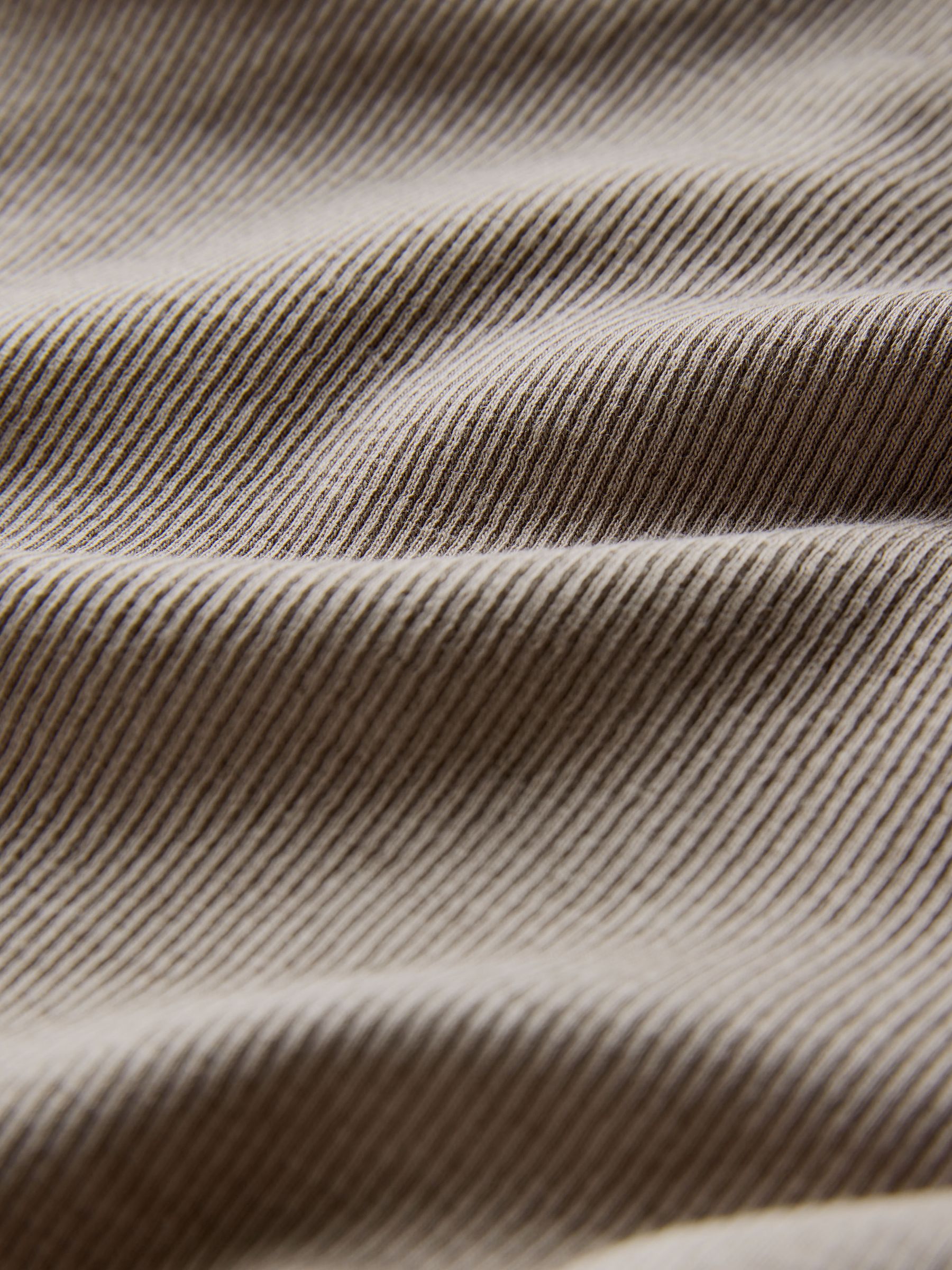 Black/Chocolate Brown/Taupe Brown/Stipe/White - 5 Pack Racer Ribbed Vests - Image 8 of 8