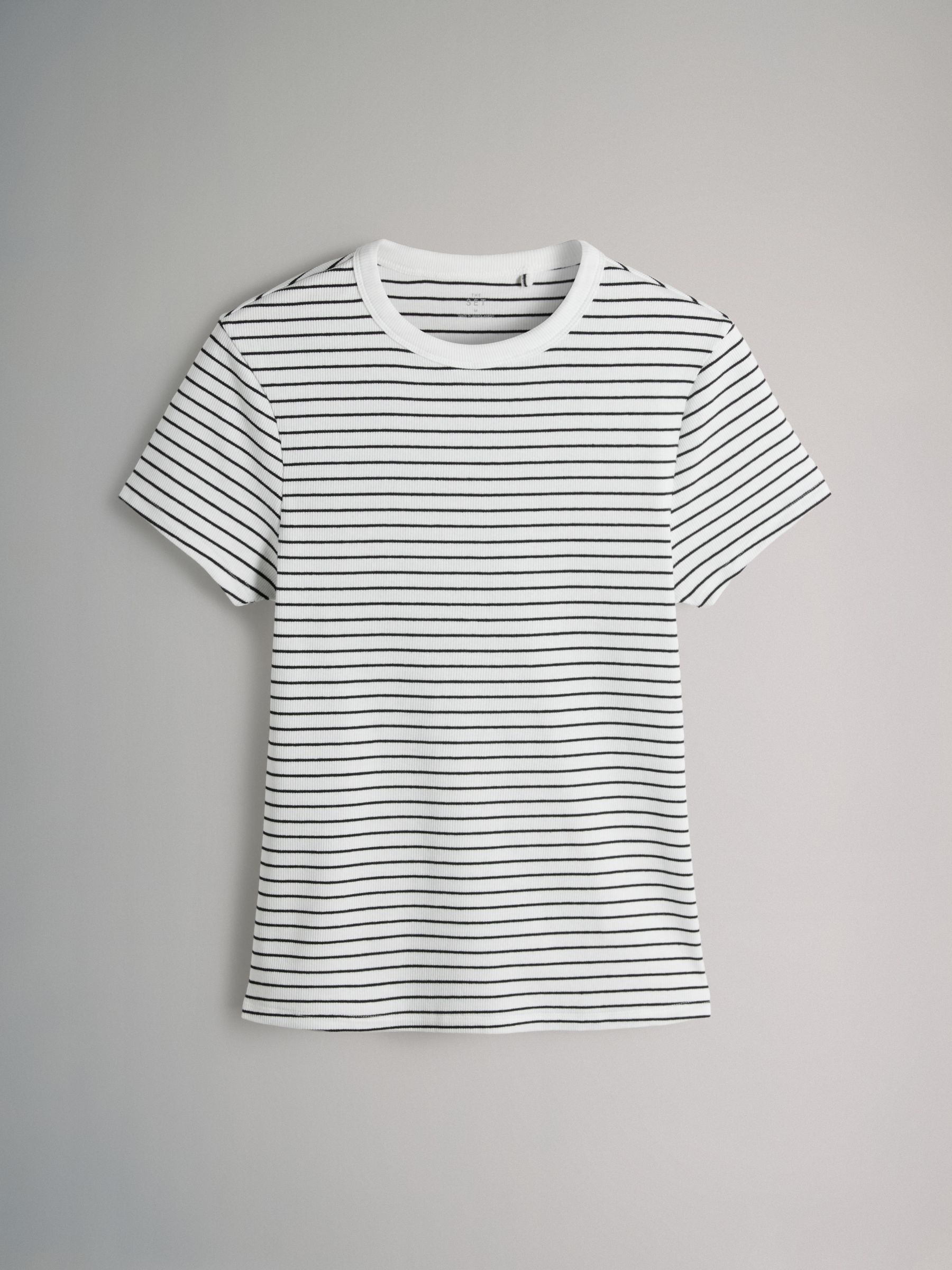 Neutral - 5 Pack Short Sleeve Ribbed T-Shirts - Image 5 of 7