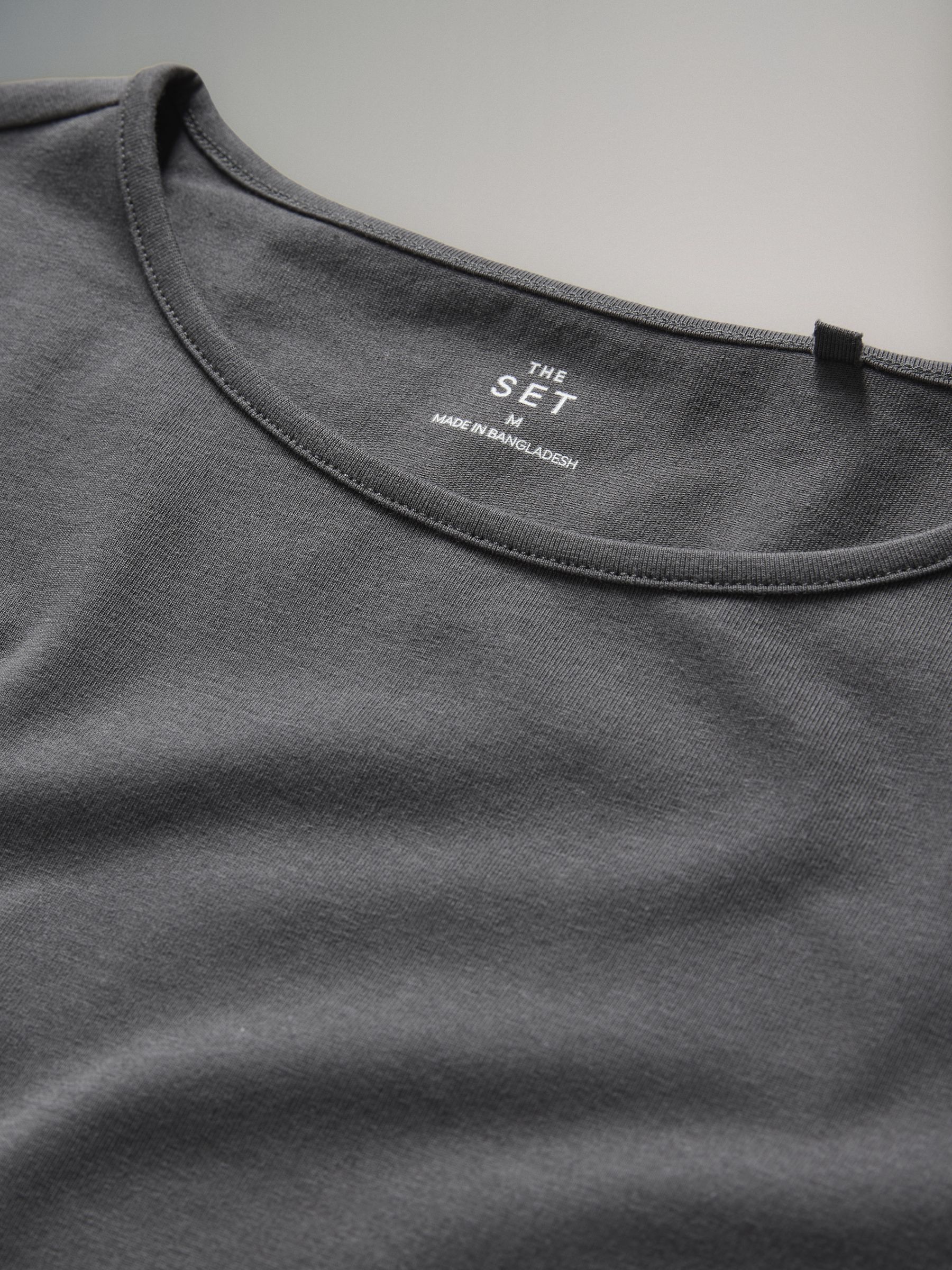 7 Pack Long Sleeve Crew Neck T-Shirts - Image 9 of 10