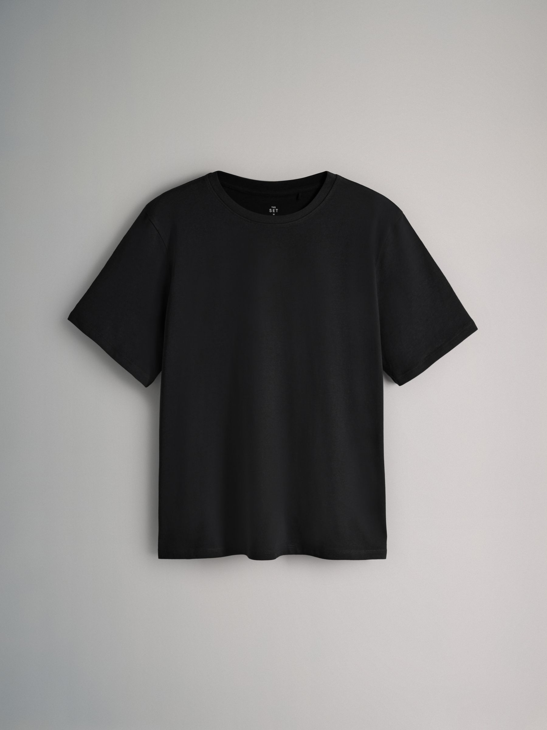 Black/Neutral/Blush Pink/Cream/Stripe - 5 Pack Relaxed T-Shirts - Image 3 of 8