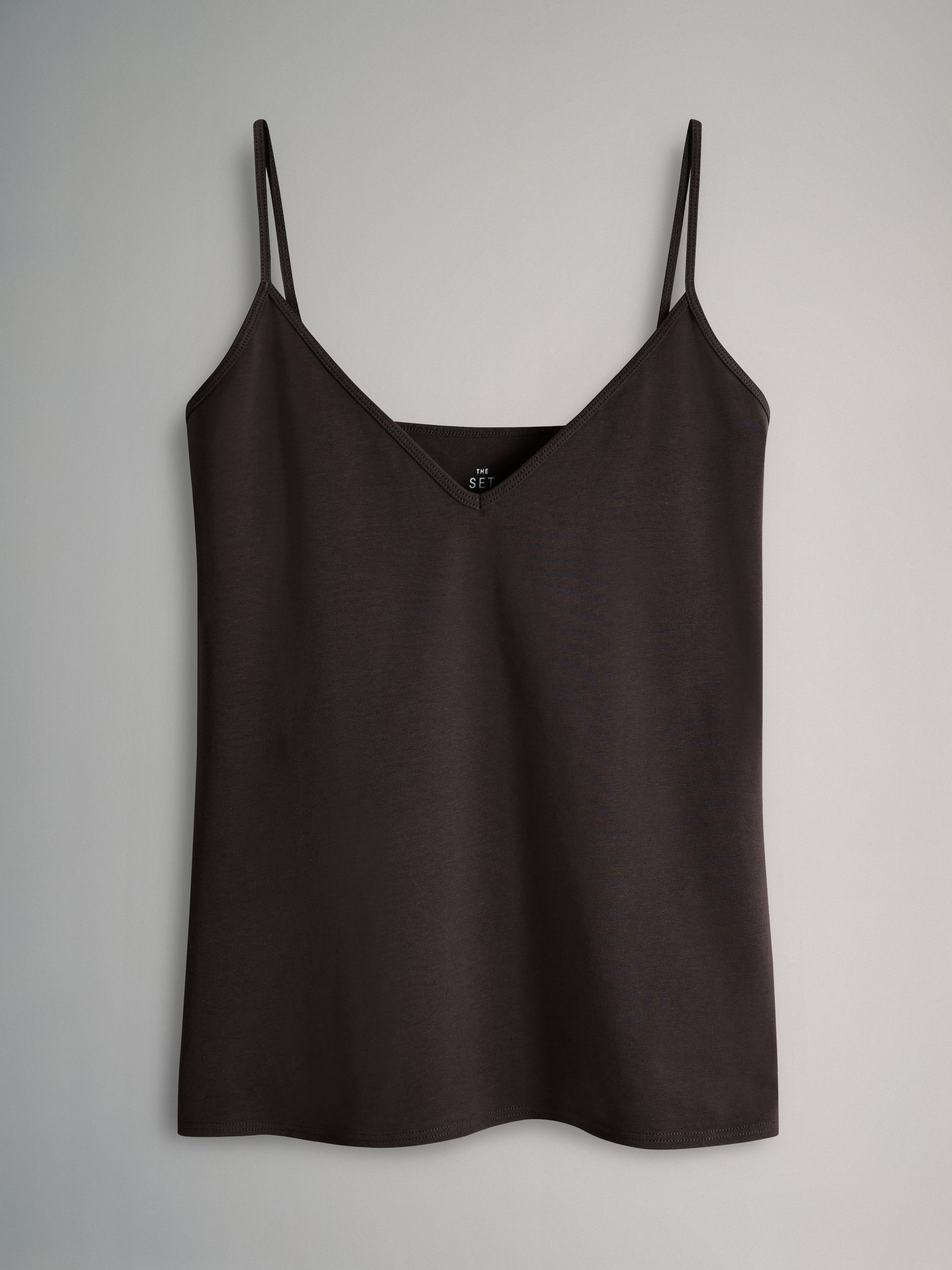 5 Pack Essentials V-Neck Cami Tops - Image 5 of 8