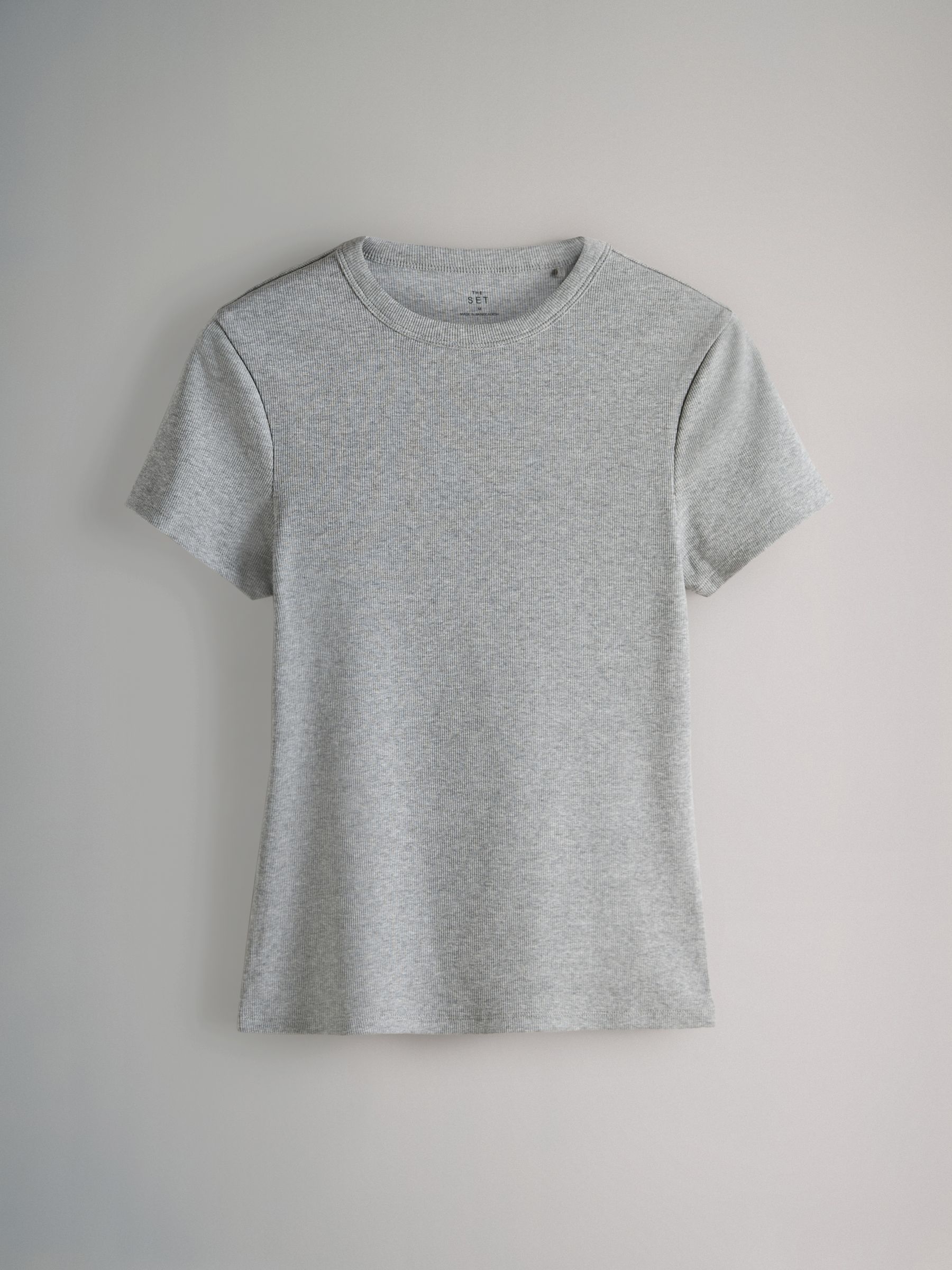 Multi - 5 Pack Short Sleeve Ribbed T-Shirts - Image 4 of 7