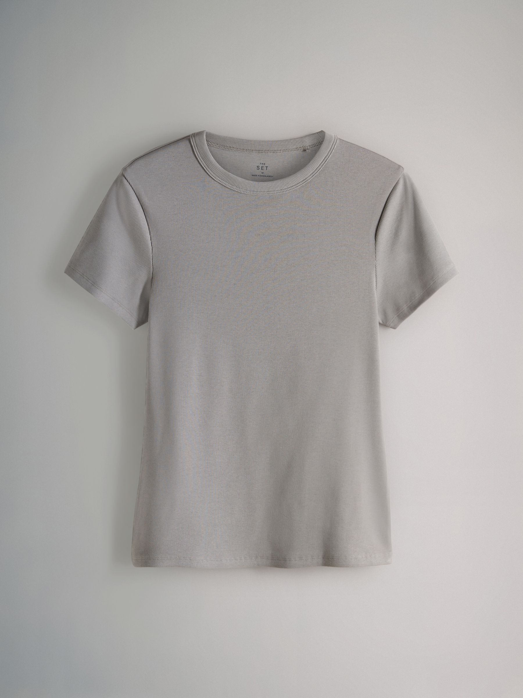 Multi - 5 Pack Short Sleeve Ribbed T-Shirts - Image 5 of 7