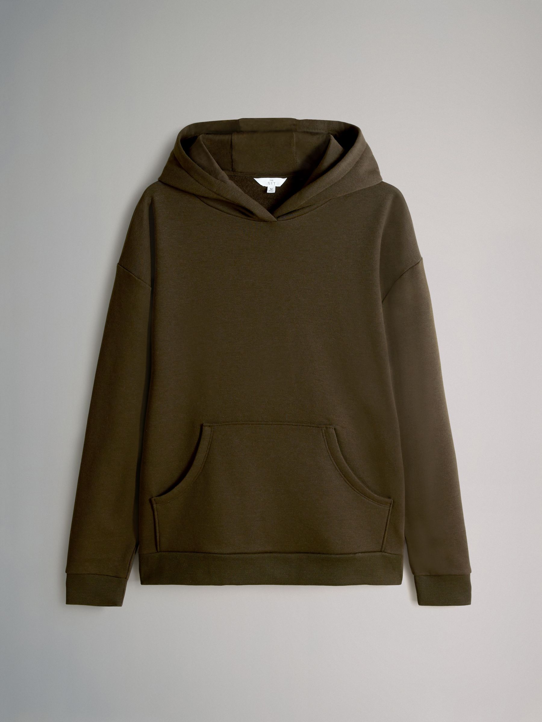 Khaki/Cream - 2 Pack Relaxed Hoodie - Image 3 of 5